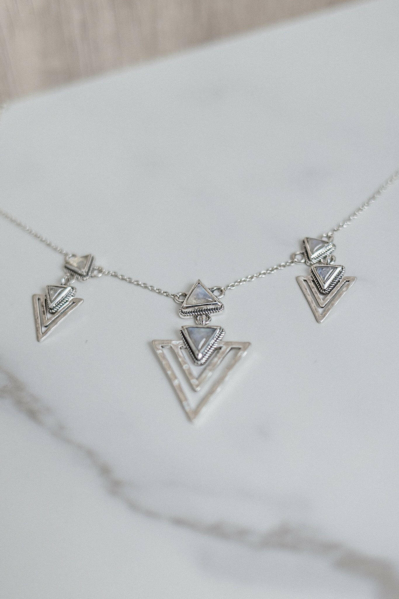 Desert Dreamer Cluster Necklace-Chain Necklaces-Krush Kandy, Women's Online Fashion Boutique Located in Phoenix, Arizona (Scottsdale Area)