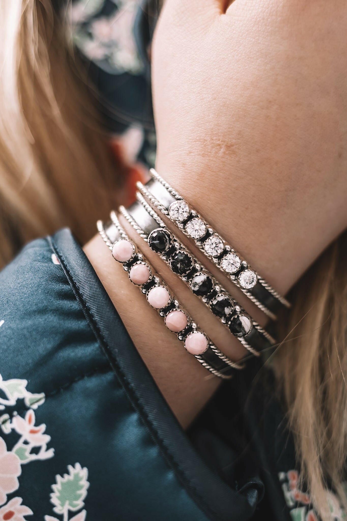 Ramona Stone Bracelet-Gemstone Bracelets-Krush Kandy, Women's Online Fashion Boutique Located in Phoenix, Arizona (Scottsdale Area)