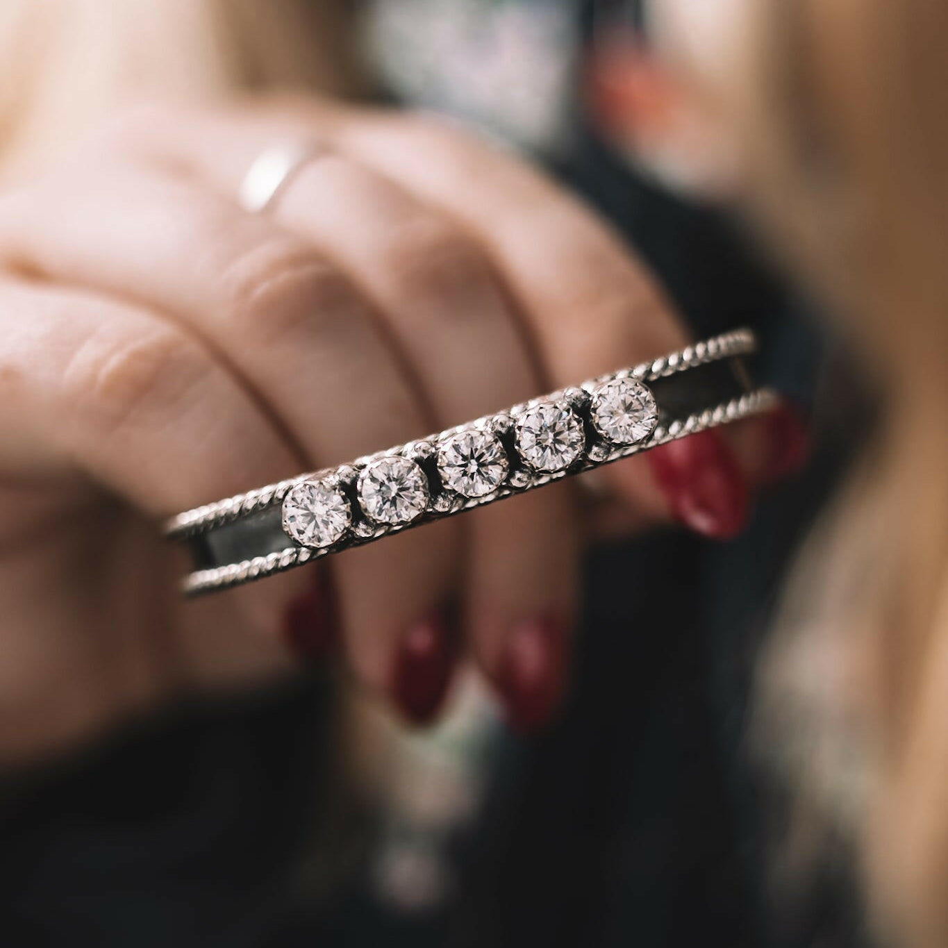 Ramona Stone Bracelet-Gemstone Bracelets-Krush Kandy, Women's Online Fashion Boutique Located in Phoenix, Arizona (Scottsdale Area)