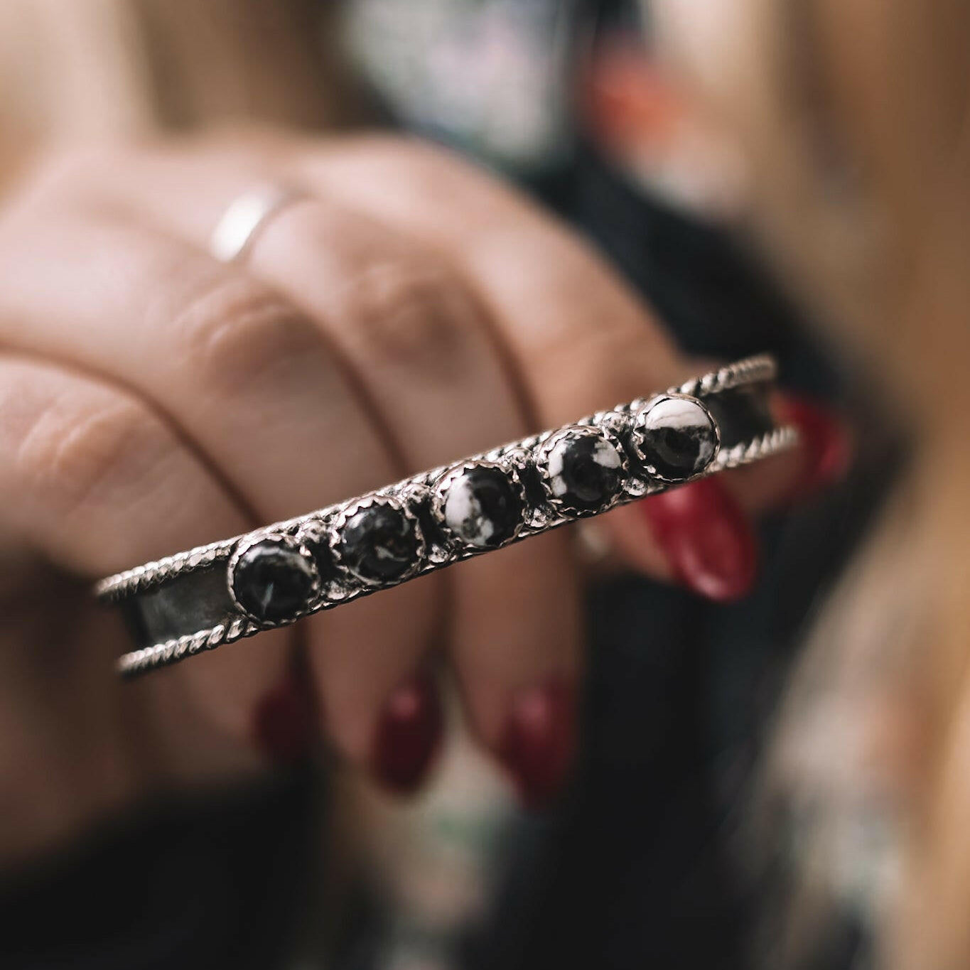 Ramona Stone Bracelet-Gemstone Bracelets-Krush Kandy, Women's Online Fashion Boutique Located in Phoenix, Arizona (Scottsdale Area)