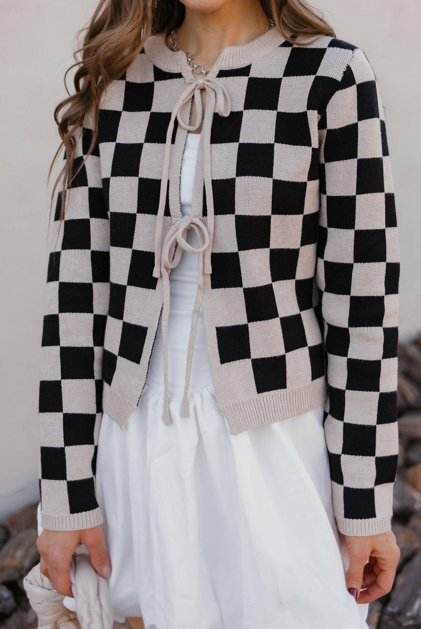 Poetic Ties Long Sleeve Checkered Cardigan-Cardigans-Krush Kandy, Women's Online Fashion Boutique Located in Phoenix, Arizona (Scottsdale Area)