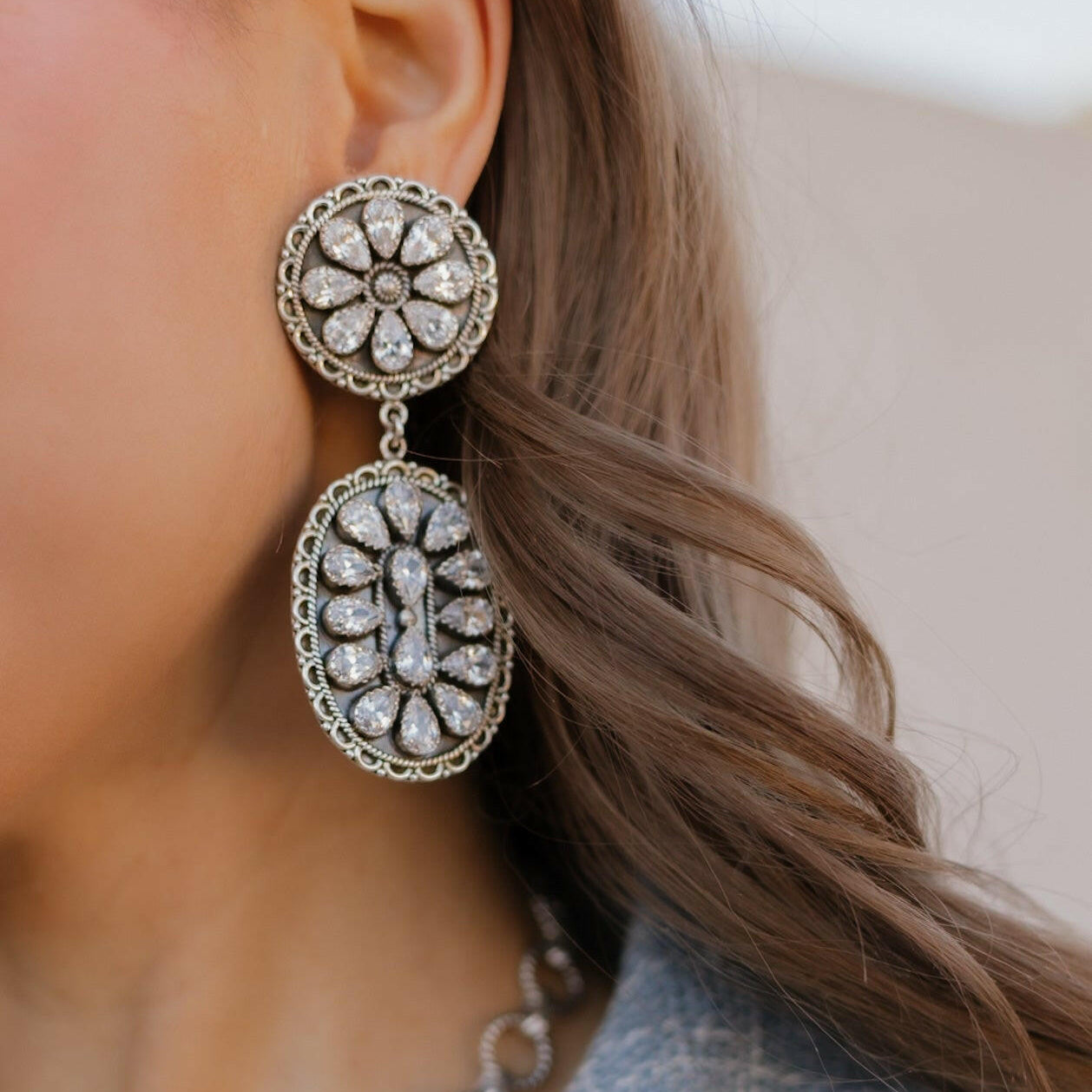 Coyote Moon Sterling Silver Earrings | Krush Exclusive-Drop Earrings-Krush Kandy, Women's Online Fashion Boutique Located in Phoenix, Arizona (Scottsdale Area)