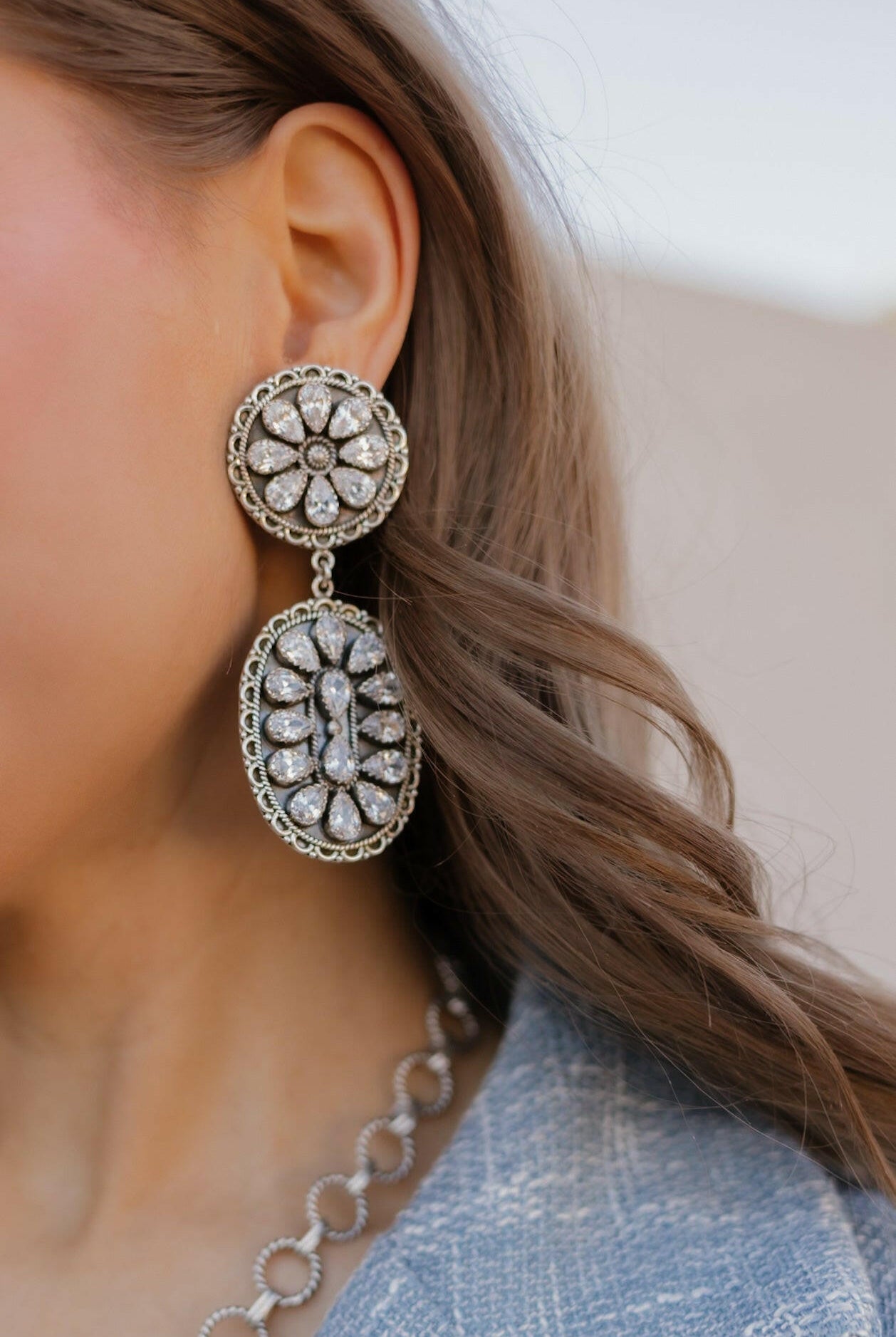 Coyote Moon Sterling Silver Earrings | Krush Exclusive-Drop Earrings-Krush Kandy, Women's Online Fashion Boutique Located in Phoenix, Arizona (Scottsdale Area)