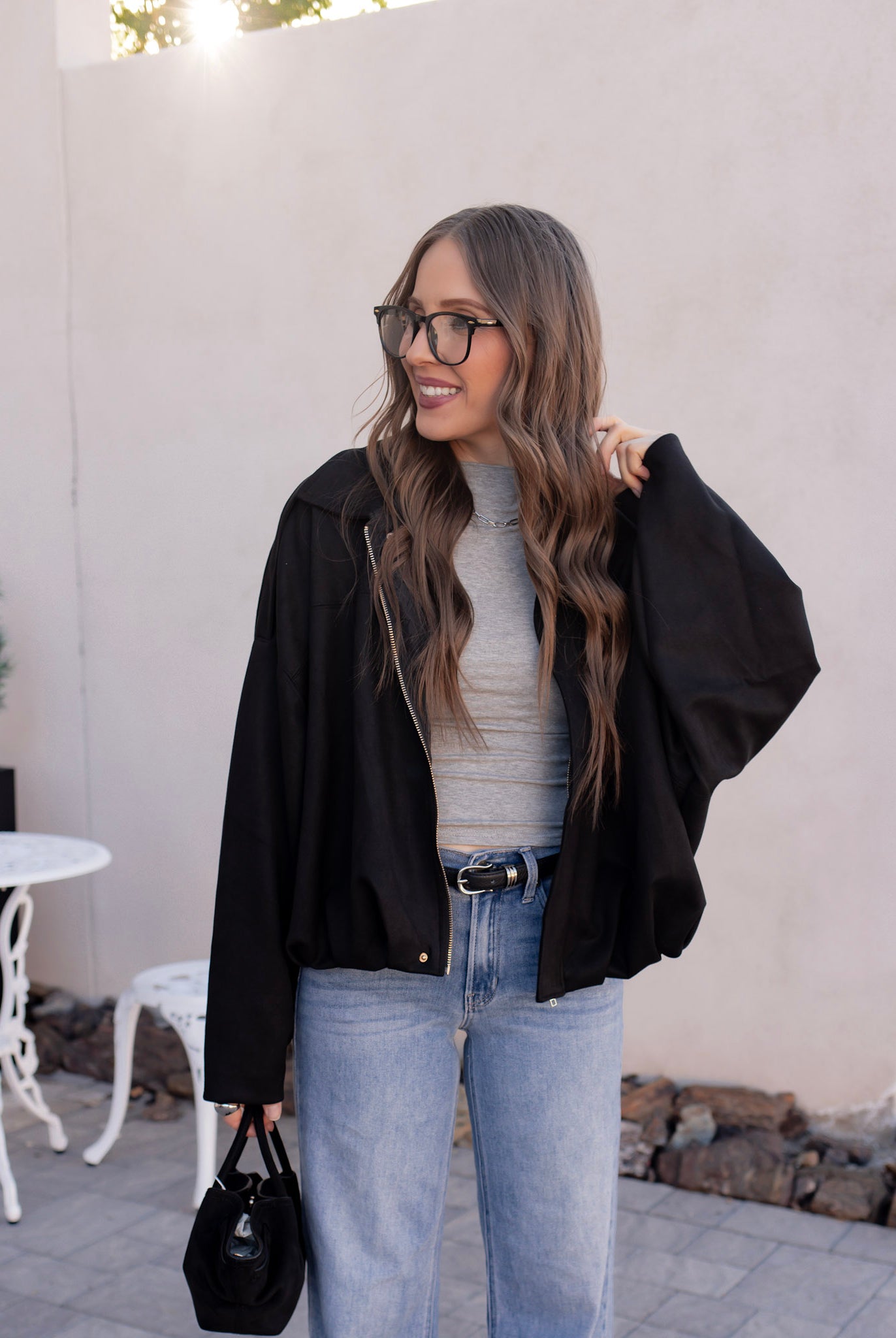 Set The Vibe Long Sleeve Ruched Top-Tops-Krush Kandy, Women's Online Fashion Boutique Located in Phoenix, Arizona (Scottsdale Area)