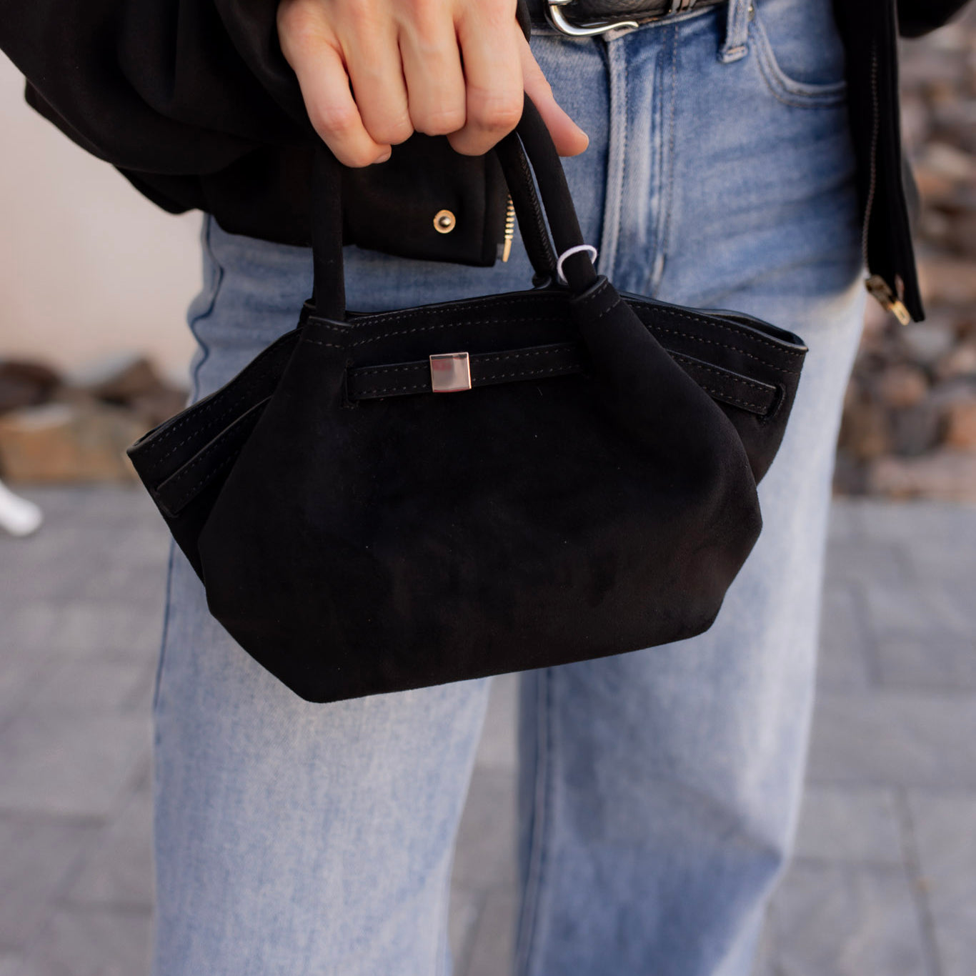 Selena Suede Crossbody Handbag-handbags-Krush Kandy, Women's Online Fashion Boutique Located in Phoenix, Arizona (Scottsdale Area)