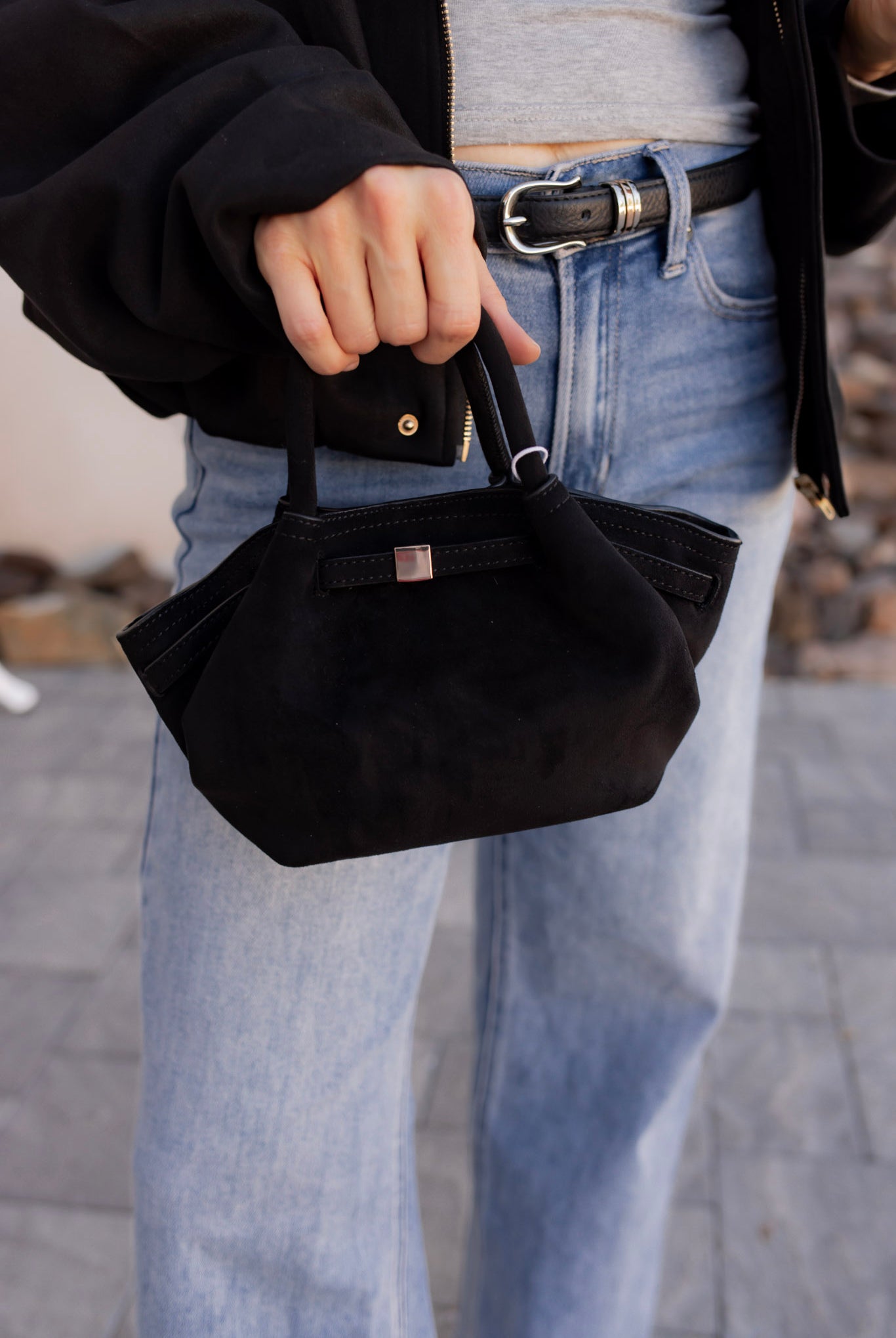 Selena Suede Crossbody Handbag-handbags-Krush Kandy, Women's Online Fashion Boutique Located in Phoenix, Arizona (Scottsdale Area)