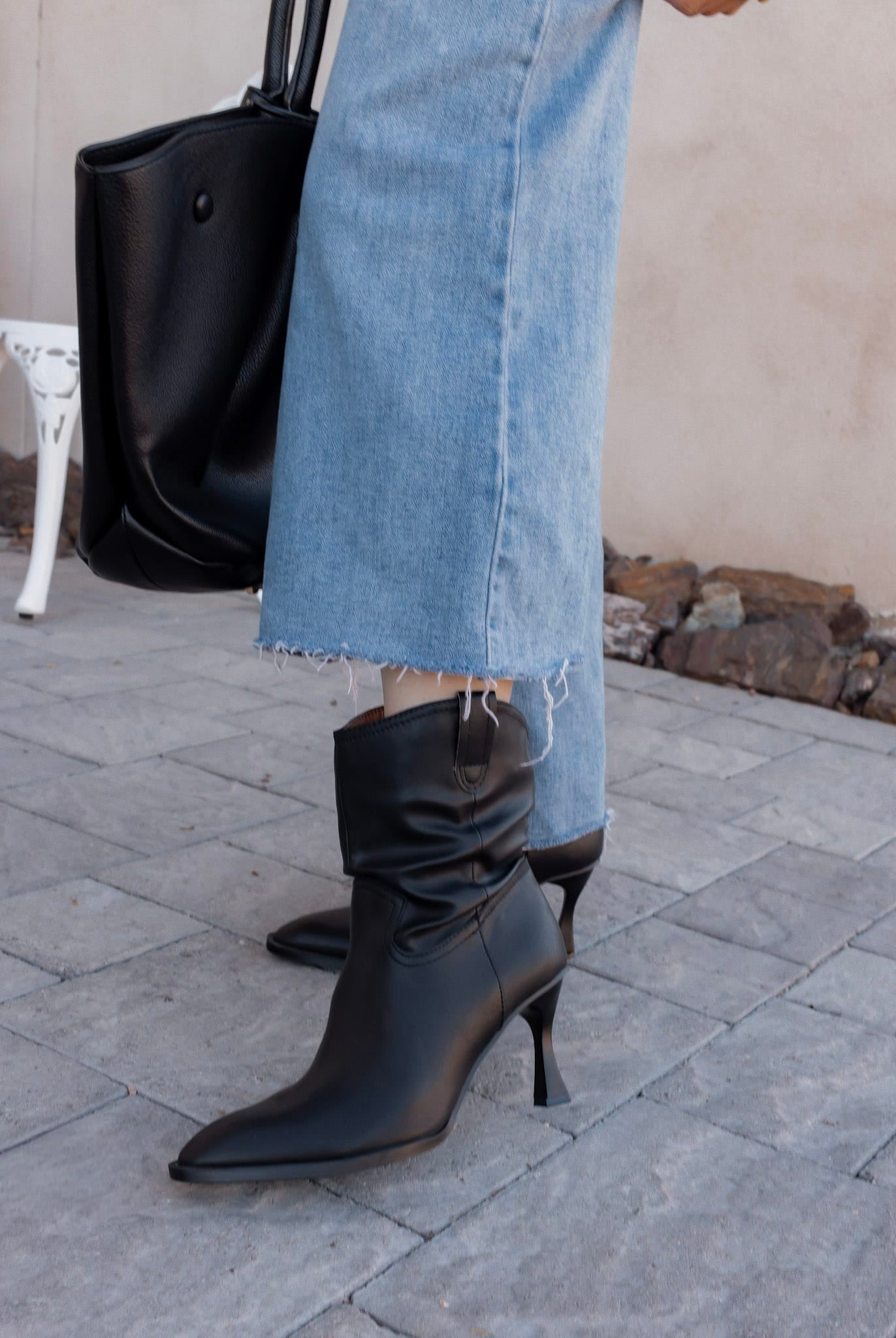 The Riga - Western Inspired Slouch Boots-Boots-Krush Kandy, Women's Online Fashion Boutique Located in Phoenix, Arizona (Scottsdale Area)