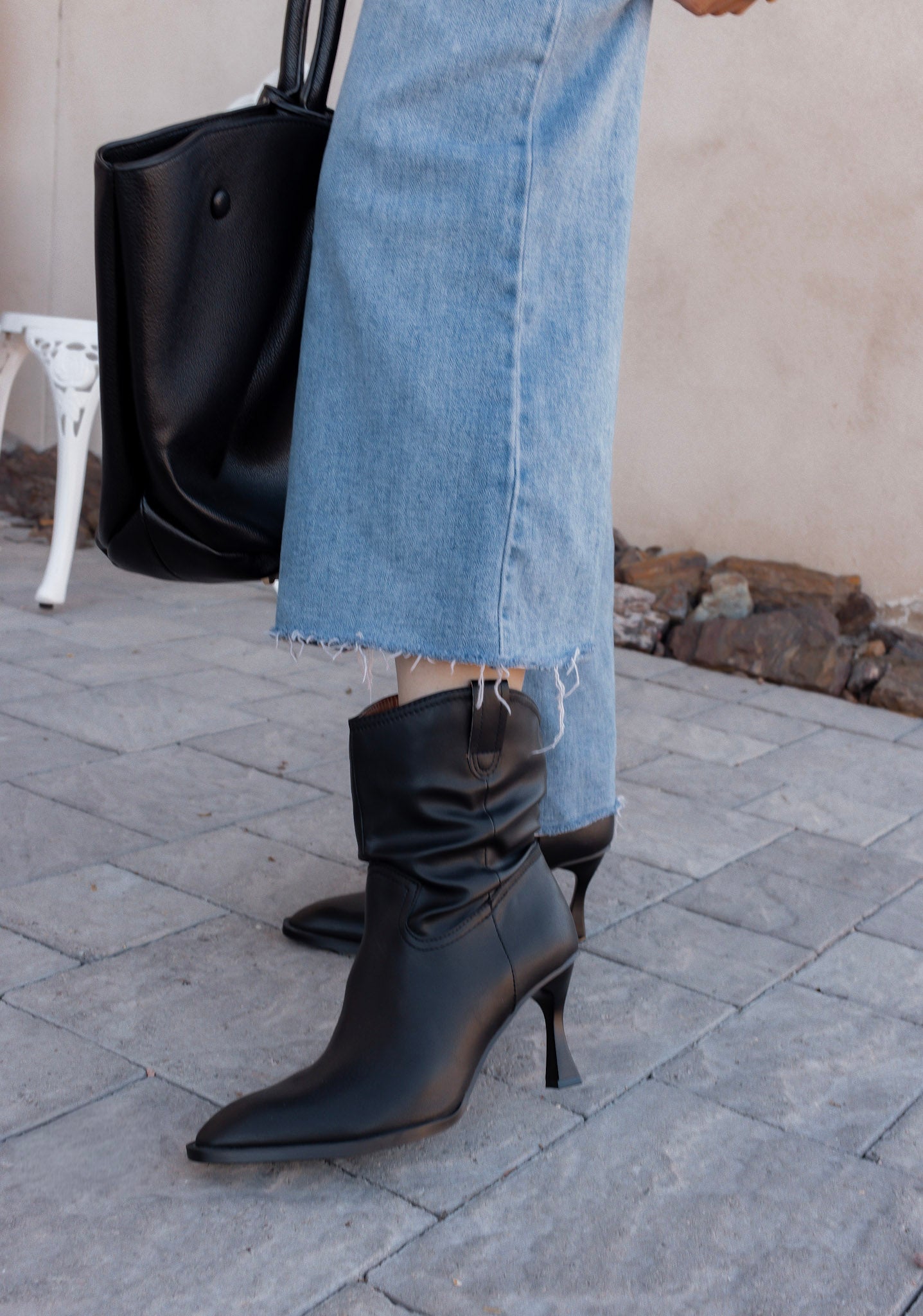 The Riga - Western Inspired Slouch Boots-Boots-Krush Kandy, Women's Online Fashion Boutique Located in Phoenix, Arizona (Scottsdale Area)