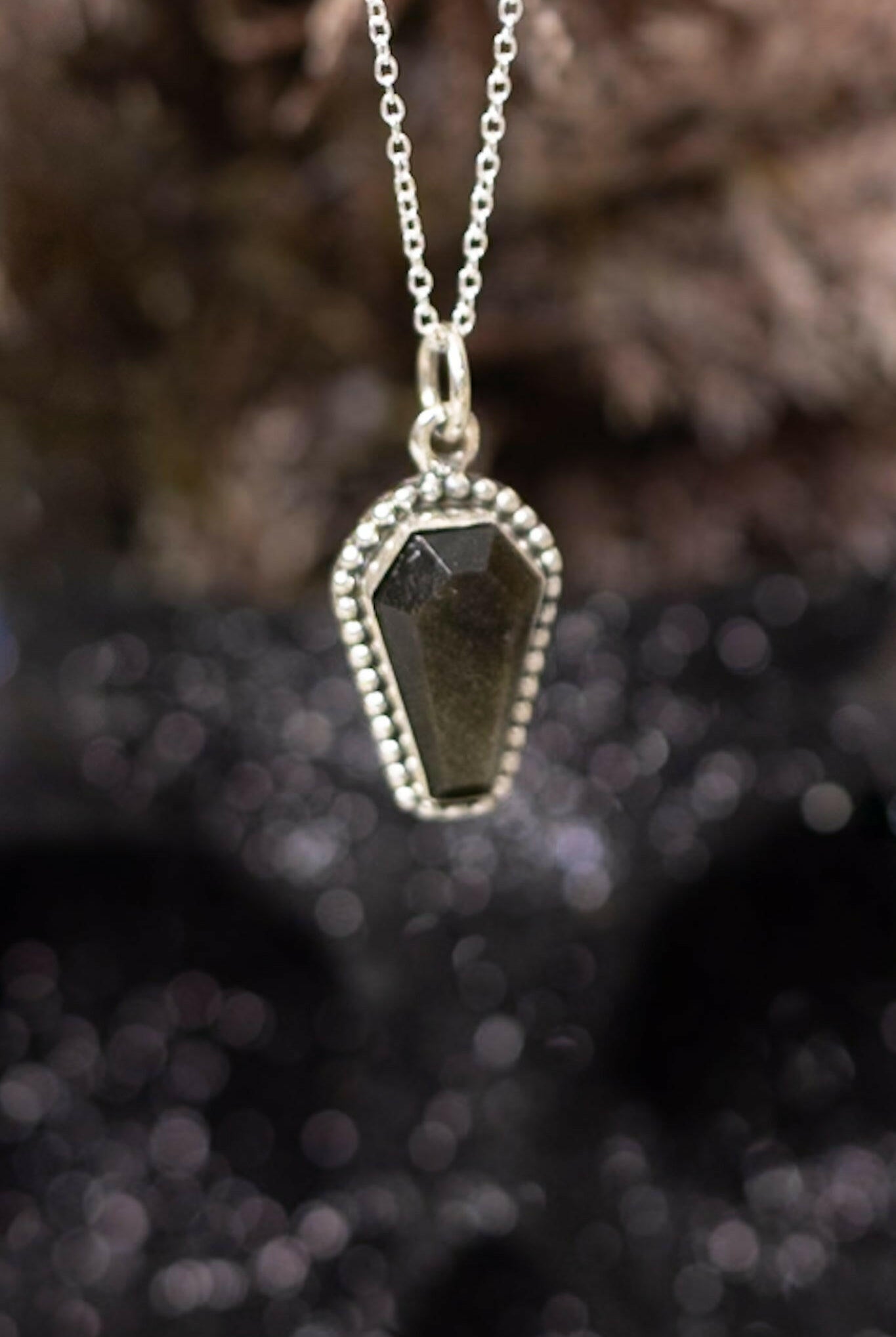 Coffin Stone Slabs-Chain Necklaces-Krush Kandy, Women's Online Fashion Boutique Located in Phoenix, Arizona (Scottsdale Area)