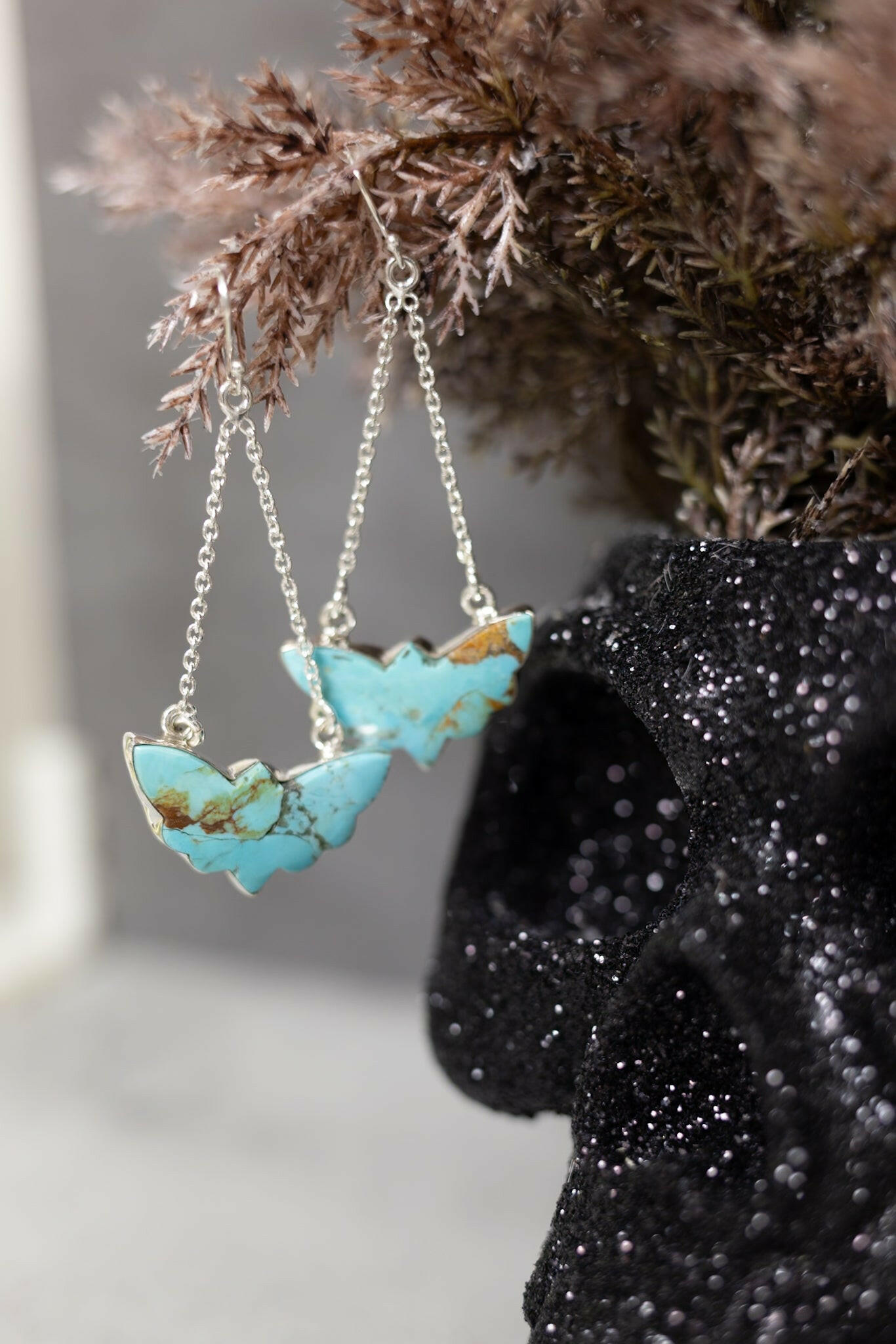 Moth Slabs-Chain Necklaces-Krush Kandy, Women's Online Fashion Boutique Located in Phoenix, Arizona (Scottsdale Area)