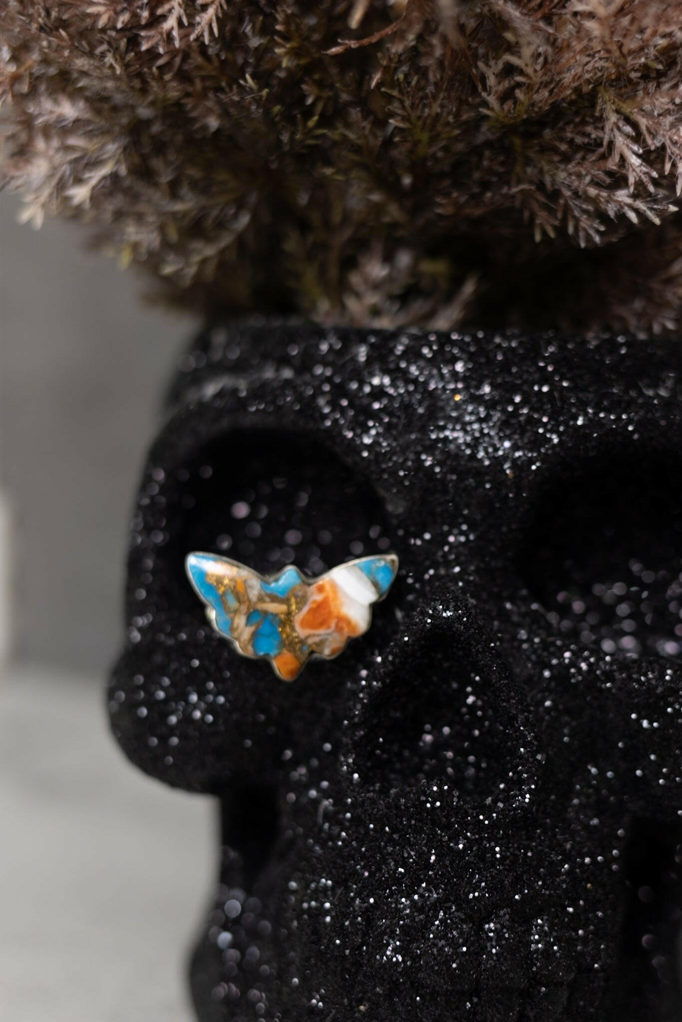 Moth Slabs-Chain Necklaces-Krush Kandy, Women's Online Fashion Boutique Located in Phoenix, Arizona (Scottsdale Area)