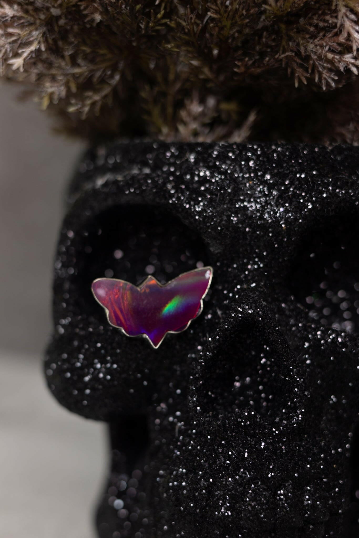 Moth Slabs-Chain Necklaces-Krush Kandy, Women's Online Fashion Boutique Located in Phoenix, Arizona (Scottsdale Area)