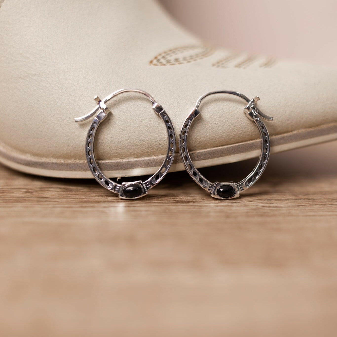 Hazels Western Single Stone Earrings-Stud Earrings-Krush Kandy, Women's Online Fashion Boutique Located in Phoenix, Arizona (Scottsdale Area)