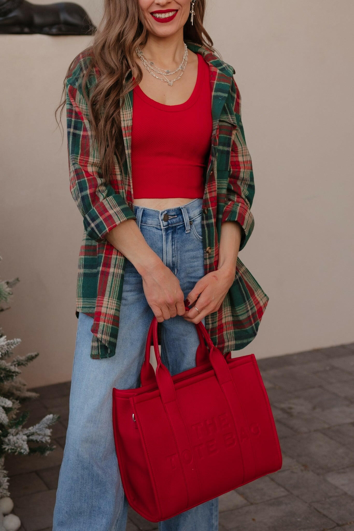 NIKIBIKI Reversible Herringbone Tank Top-Tanks-Krush Kandy, Women's Online Fashion Boutique Located in Phoenix, Arizona (Scottsdale Area)