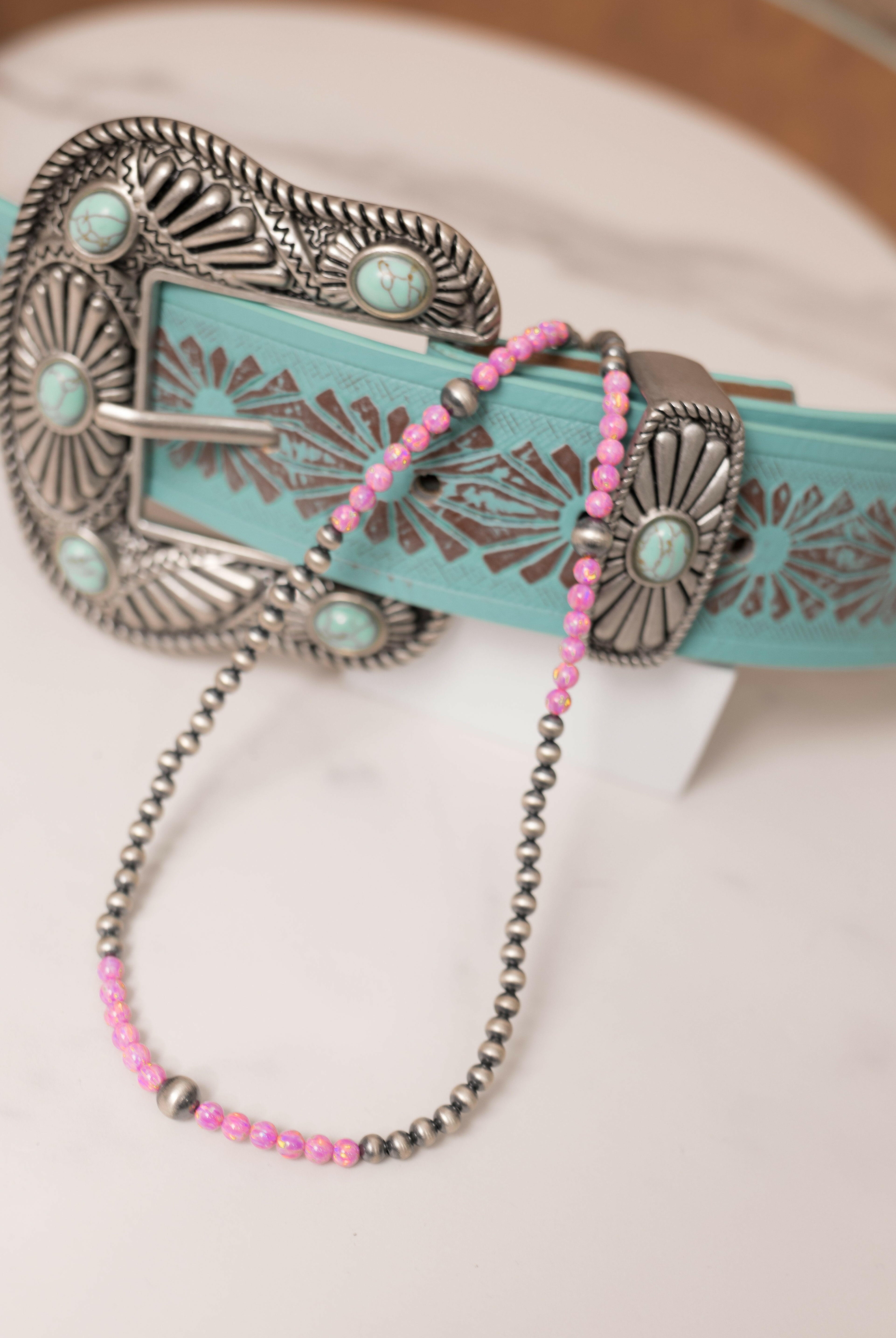 Desert Pearl & Opal Necklaces-Pearl Necklaces-Krush Kandy, Women's Online Fashion Boutique Located in Phoenix, Arizona (Scottsdale Area)