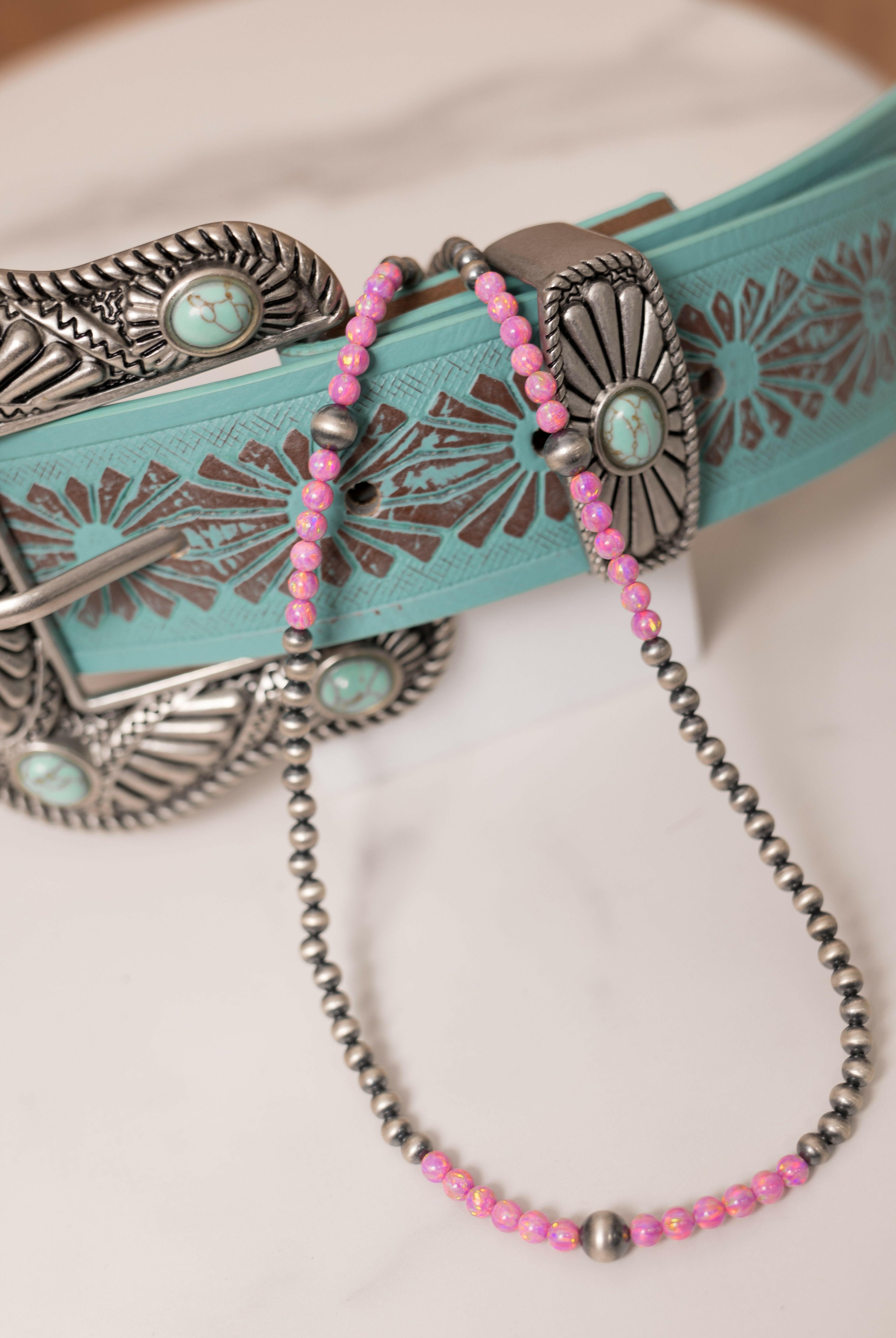 Desert Pearl & Opal Necklaces-Pearl Necklaces-Krush Kandy, Women's Online Fashion Boutique Located in Phoenix, Arizona (Scottsdale Area)
