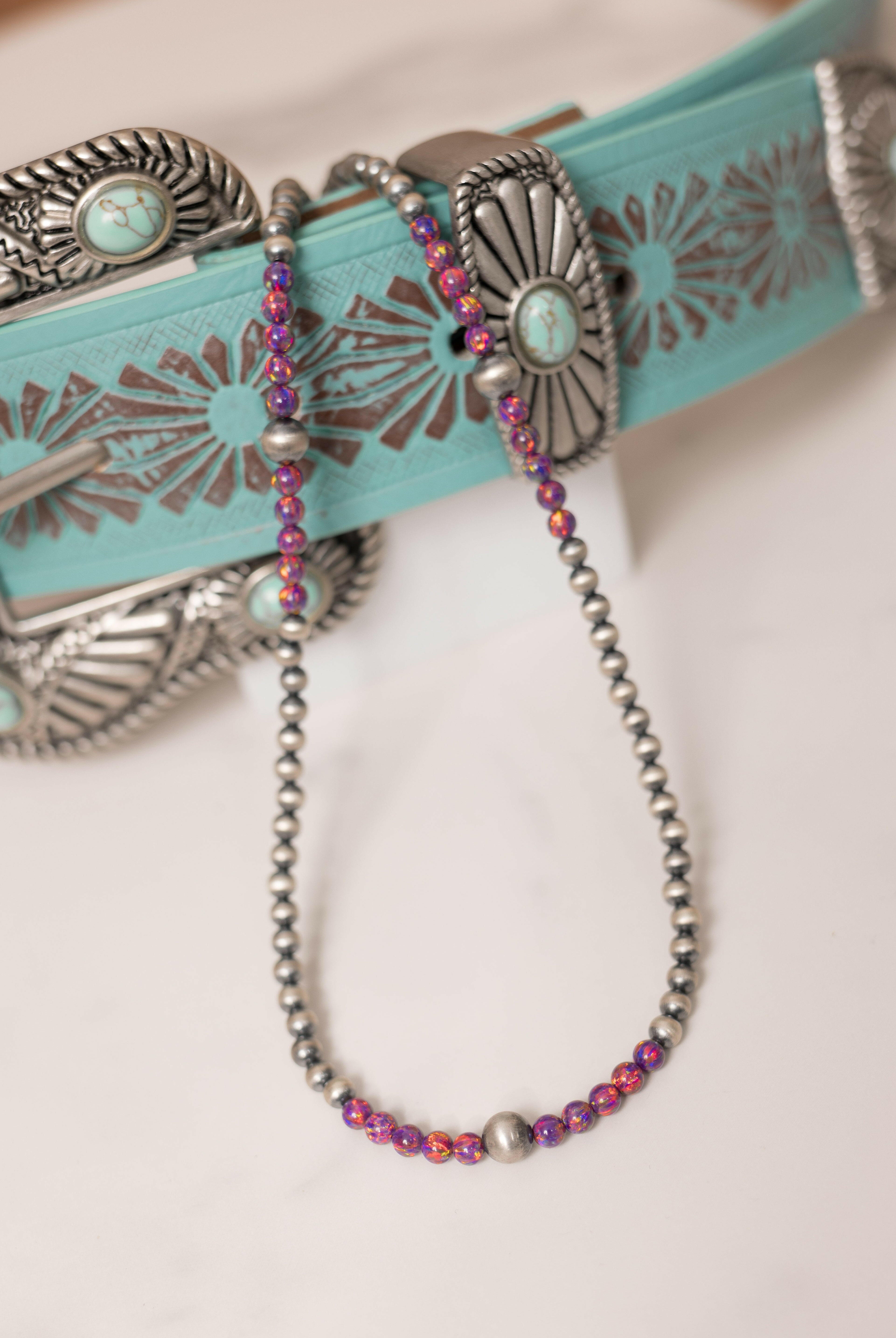Desert Pearl & Opal Necklaces-Pearl Necklaces-Krush Kandy, Women's Online Fashion Boutique Located in Phoenix, Arizona (Scottsdale Area)