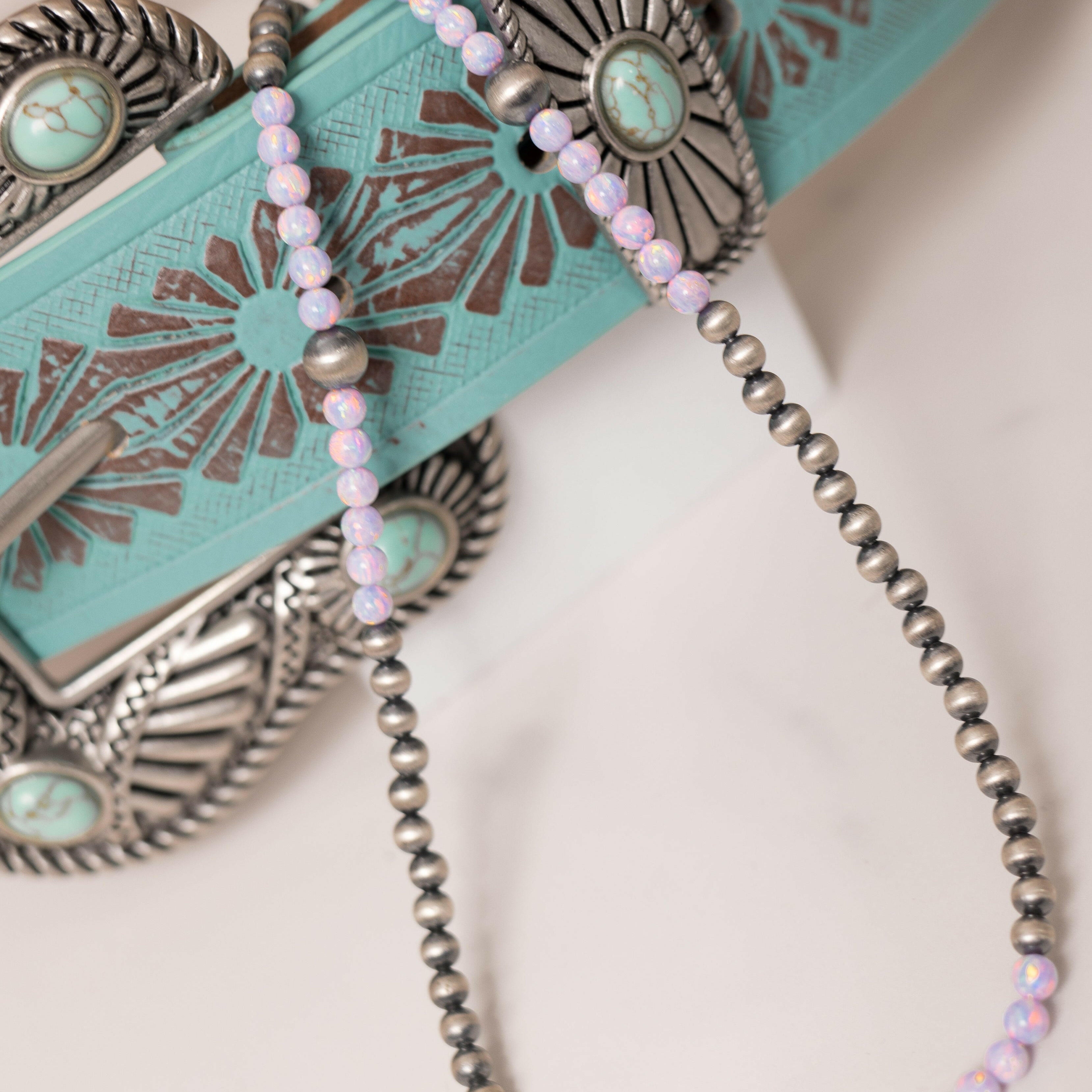 Desert Pearl & Opal Necklaces-Pearl Necklaces-Krush Kandy, Women's Online Fashion Boutique Located in Phoenix, Arizona (Scottsdale Area)