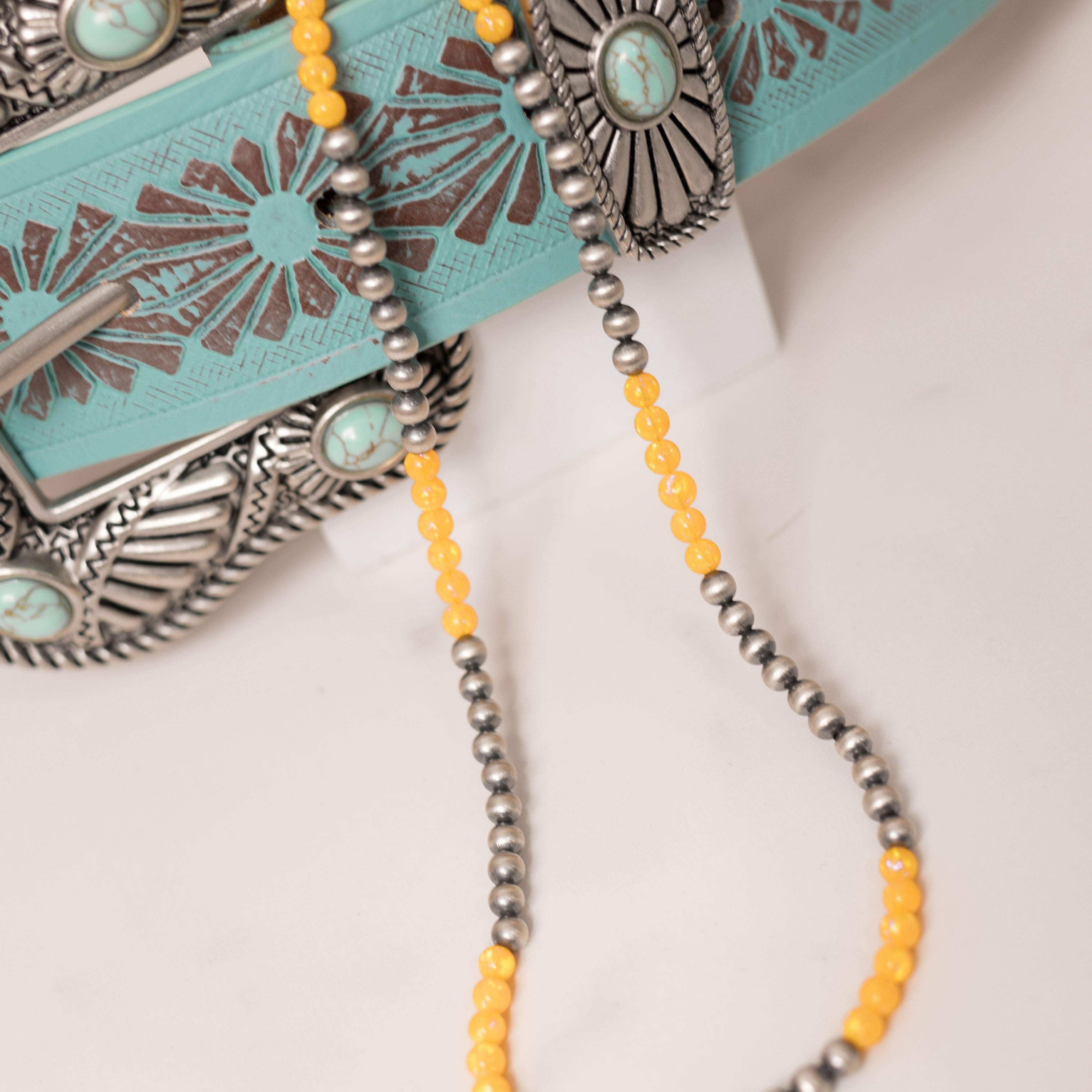 Desert Pearl & Opal Necklaces-Pearl Necklaces-Krush Kandy, Women's Online Fashion Boutique Located in Phoenix, Arizona (Scottsdale Area)