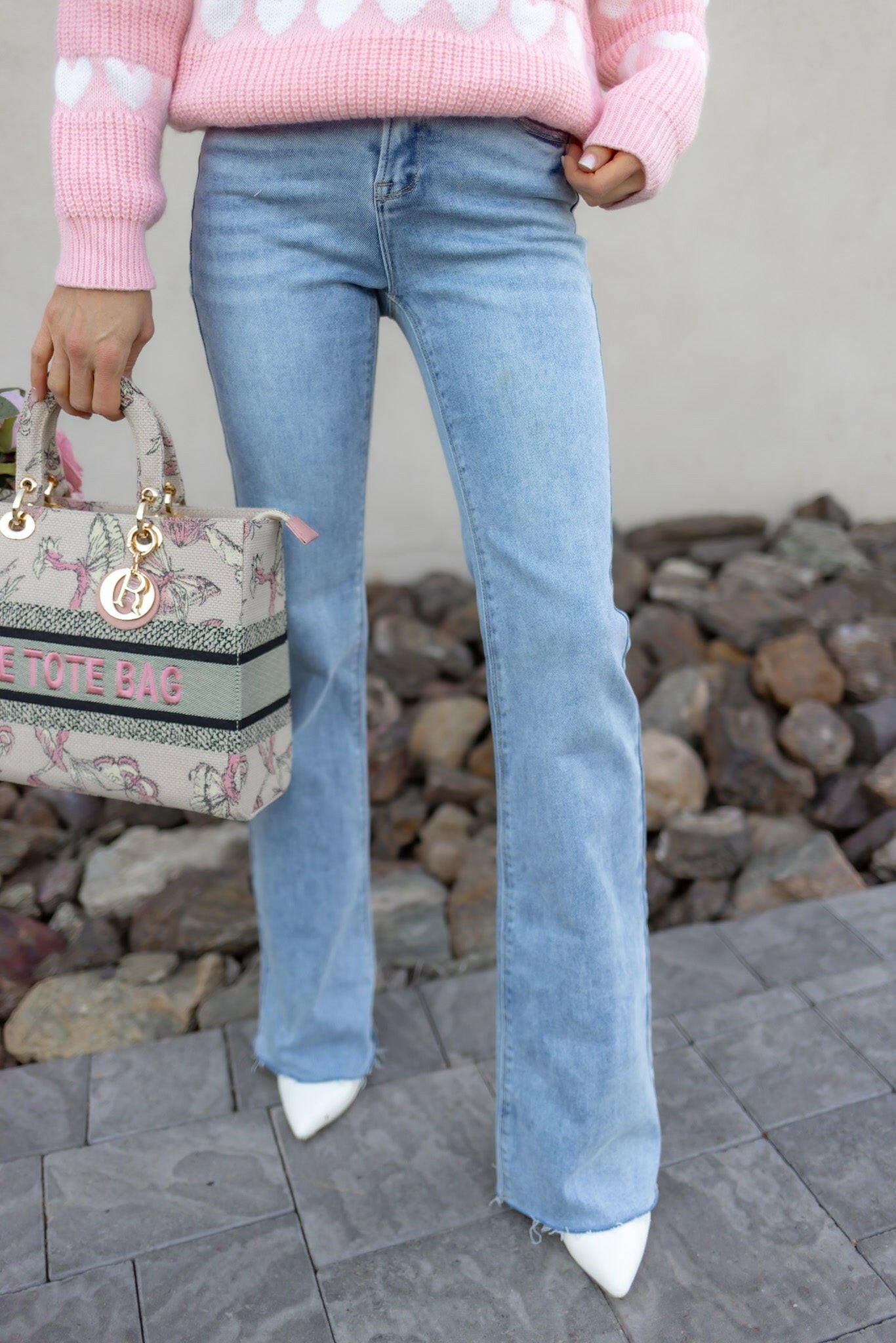 Risen Skyline Flare Jean-Jeans-Krush Kandy, Women's Online Fashion Boutique Located in Phoenix, Arizona (Scottsdale Area)