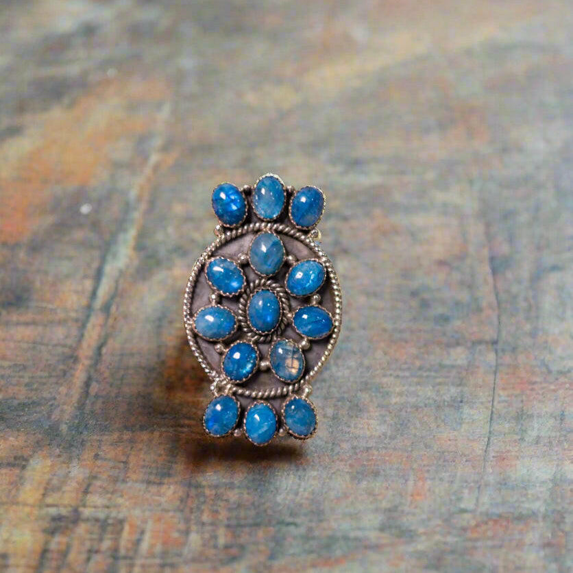 Iris Stone Ring-Band Rings-Krush Kandy, Women's Online Fashion Boutique Located in Phoenix, Arizona (Scottsdale Area)