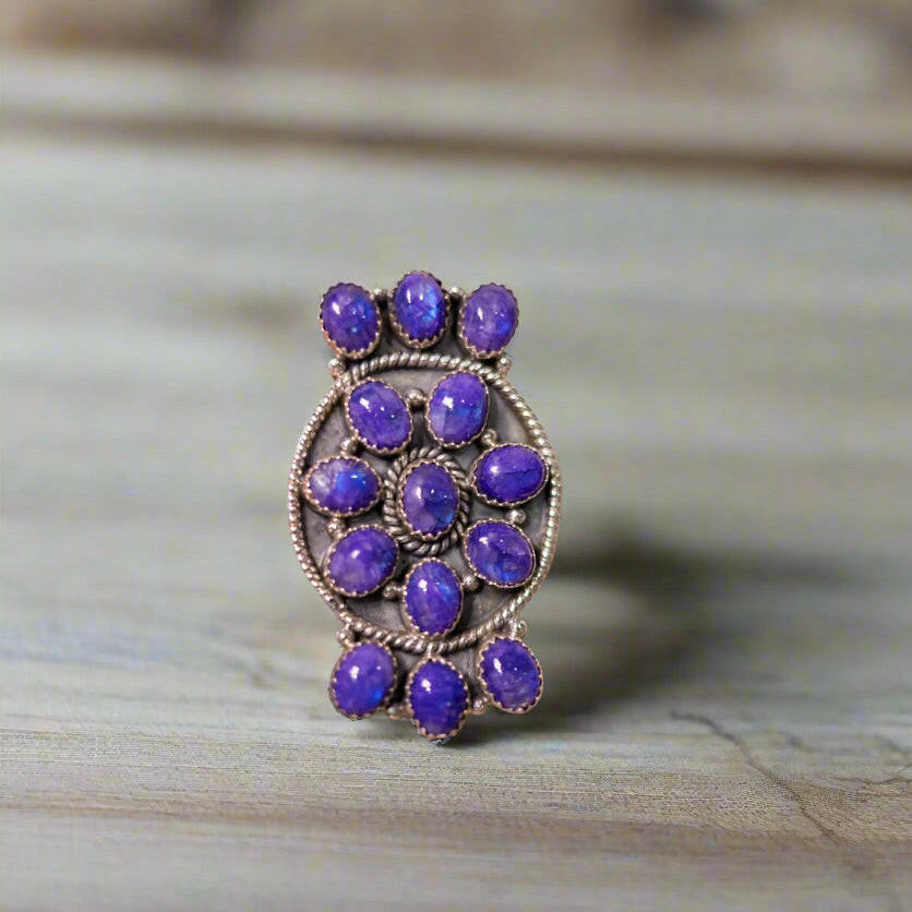 Iris Stone Ring-Band Rings-Krush Kandy, Women's Online Fashion Boutique Located in Phoenix, Arizona (Scottsdale Area)