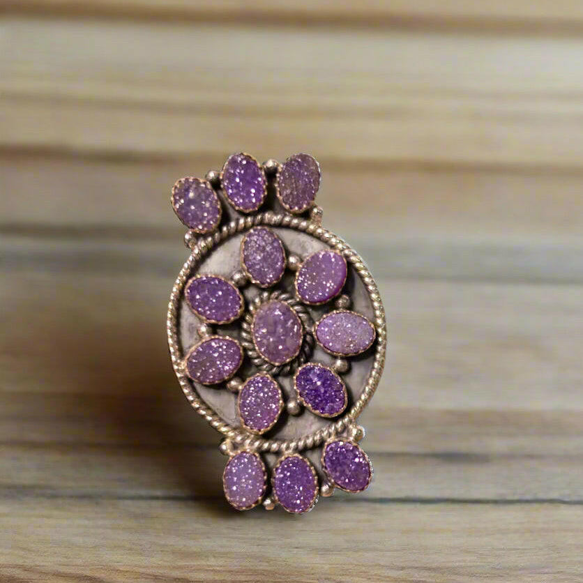 Iris Stone Ring-Band Rings-Krush Kandy, Women's Online Fashion Boutique Located in Phoenix, Arizona (Scottsdale Area)