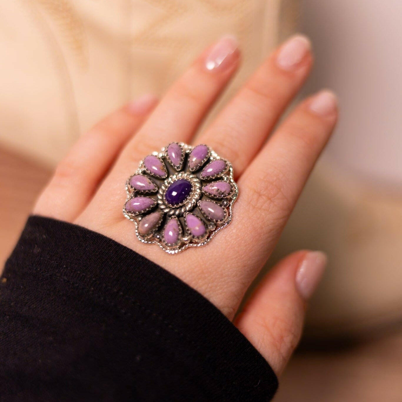 One Of A Kind Blooming Rings-Rings-Krush Kandy, Women's Online Fashion Boutique Located in Phoenix, Arizona (Scottsdale Area)