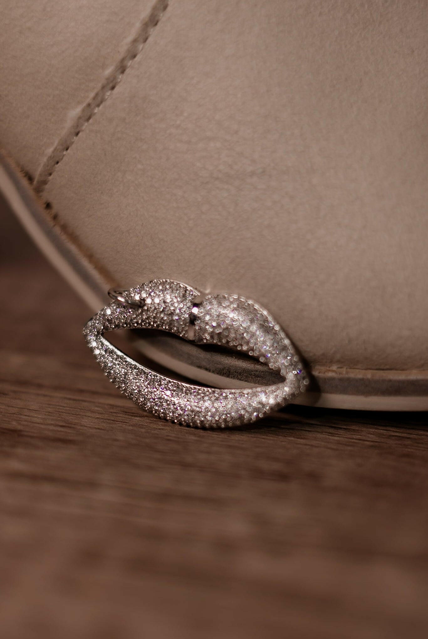 Kiss Me Again CZ Lip Charm-Charms & Pendants-Krush Kandy, Women's Online Fashion Boutique Located in Phoenix, Arizona (Scottsdale Area)