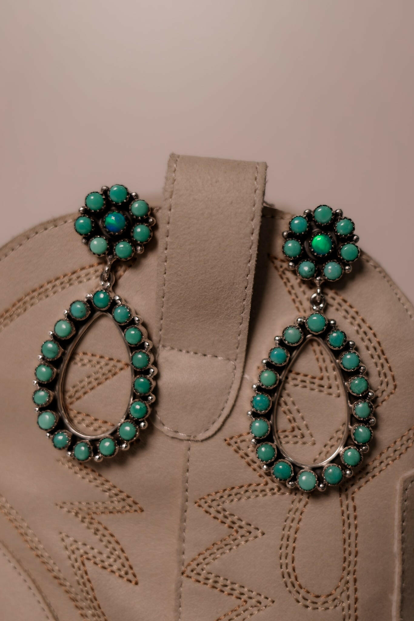 Krush Original Stone Earrings | The Pomegranate Hoops Collection-Krush Kandy, Women's Online Fashion Boutique Located in Phoenix, Arizona (Scottsdale Area)