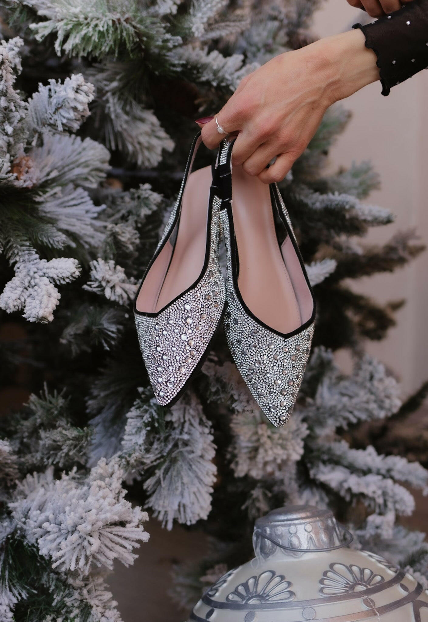 Champagne Toast Rhinestone Flats-Flats-Krush Kandy, Women's Online Fashion Boutique Located in Phoenix, Arizona (Scottsdale Area)