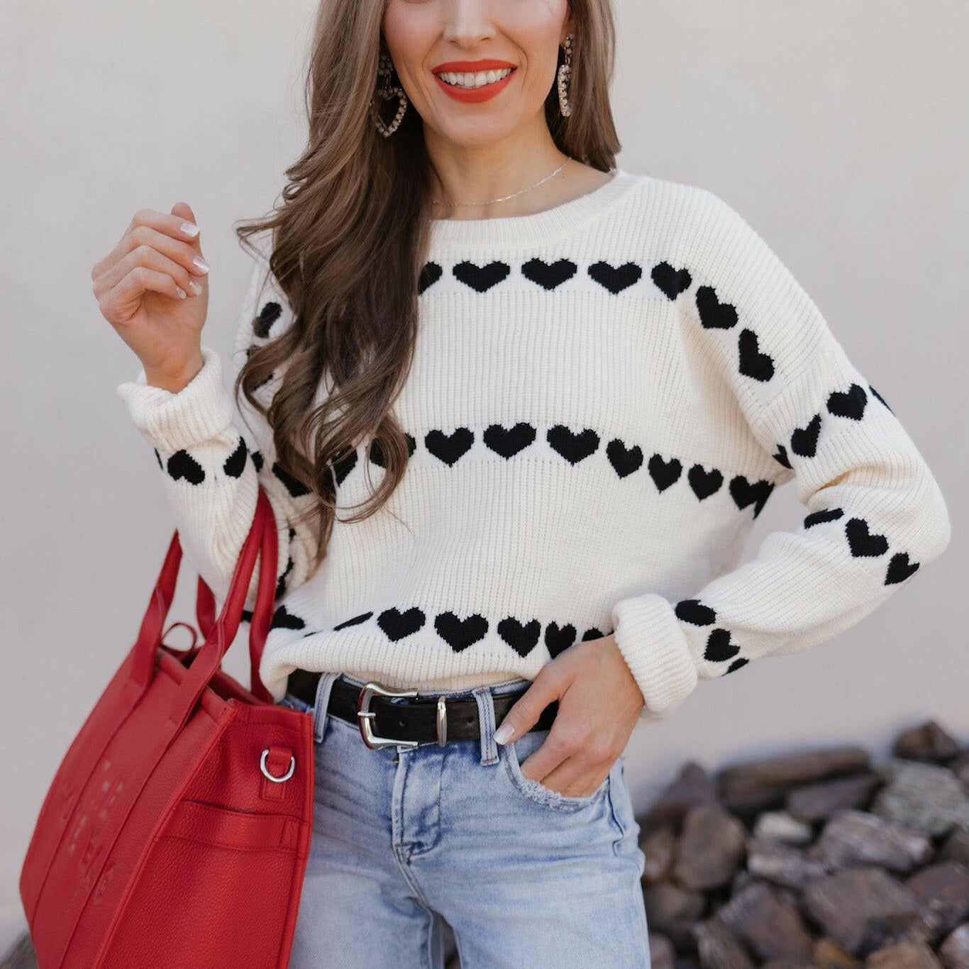 Loveline Luxe Knit Sweater-Sweaters-Krush Kandy, Women's Online Fashion Boutique Located in Phoenix, Arizona (Scottsdale Area)