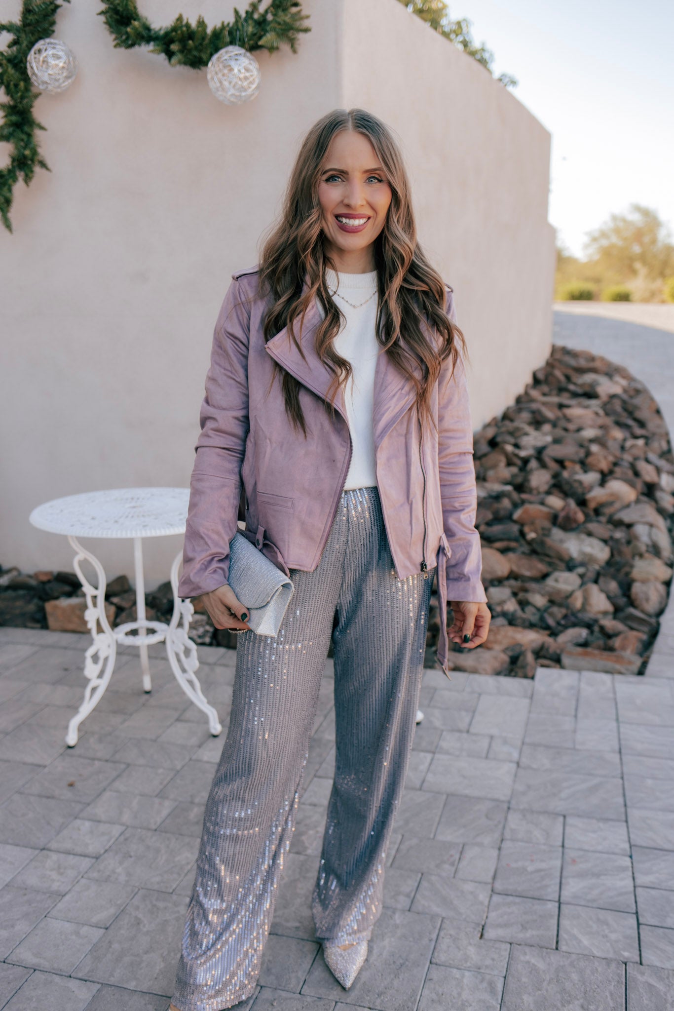 Sparkle & Shine Sequin Wide-Leg Pants-Pants-Krush Kandy, Women's Online Fashion Boutique Located in Phoenix, Arizona (Scottsdale Area)