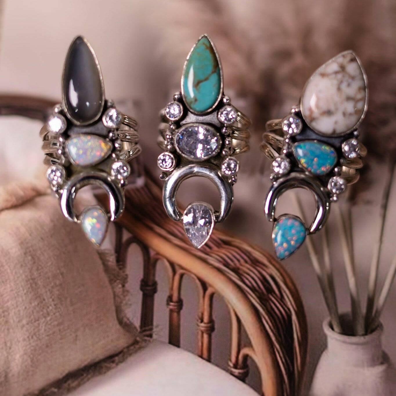 Chela Charm Ring-Statement Rings-Krush Kandy, Women's Online Fashion Boutique Located in Phoenix, Arizona (Scottsdale Area)