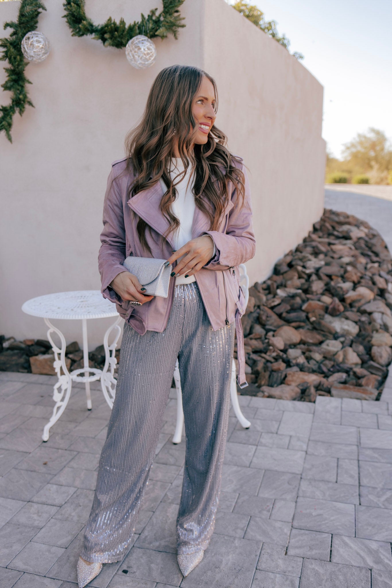 Sparkle & Shine Sequin Wide-Leg Pants-Pants-Krush Kandy, Women's Online Fashion Boutique Located in Phoenix, Arizona (Scottsdale Area)