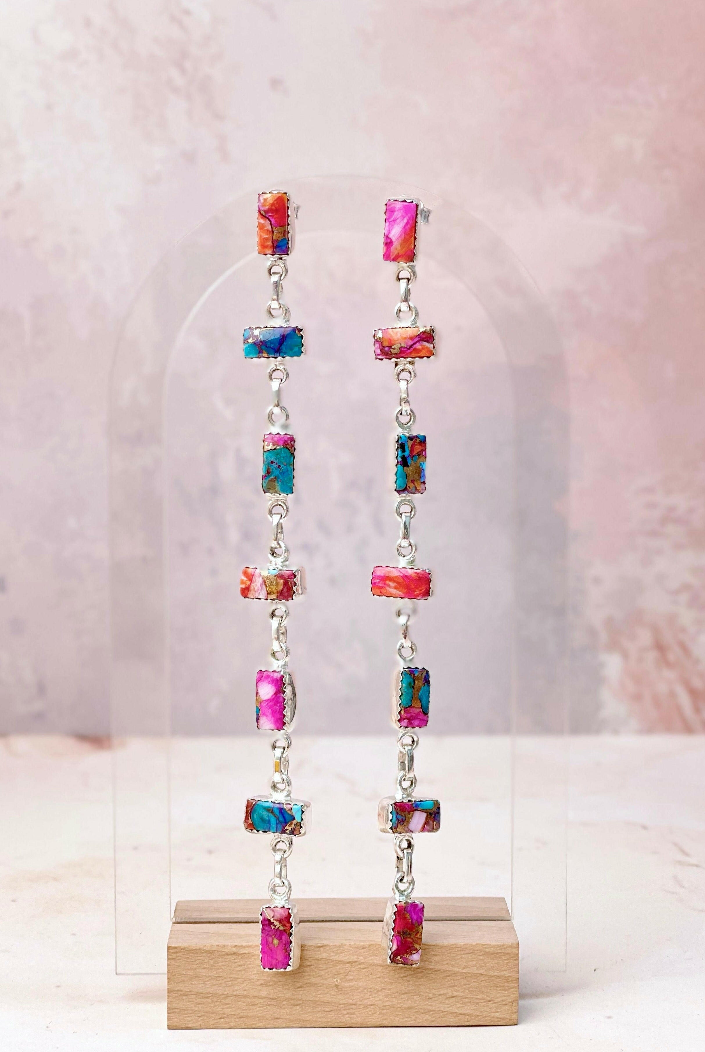 Kristyn's Bar Drop Dance Dangle Earrings-Earrings-Krush Kandy, Women's Online Fashion Boutique Located in Phoenix, Arizona (Scottsdale Area)