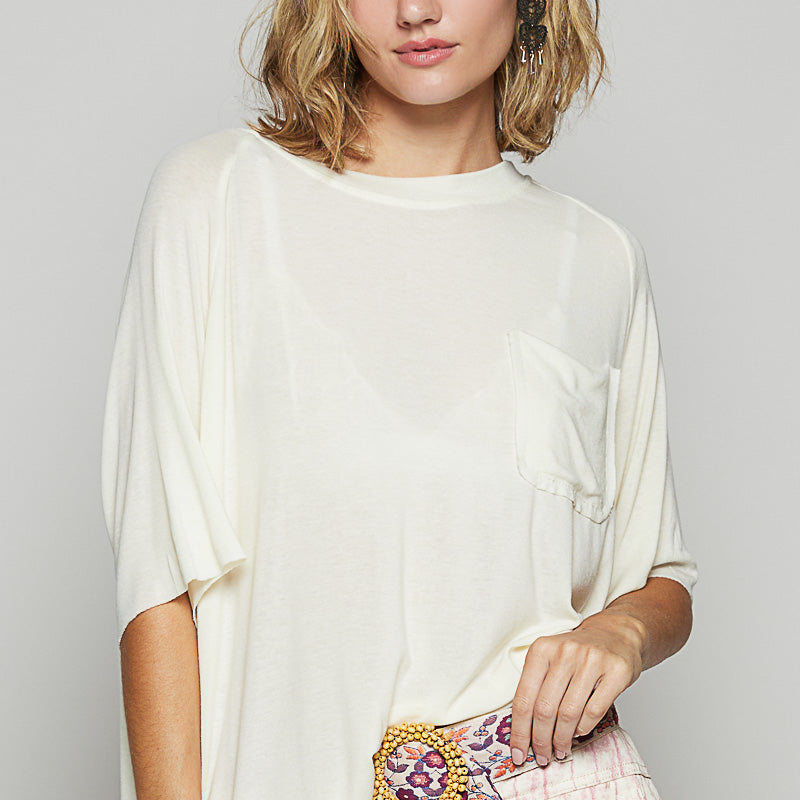 POL Vintage Washed Short Sleeve-Tops-Krush Kandy, Women's Online Fashion Boutique Located in Phoenix, Arizona (Scottsdale Area)