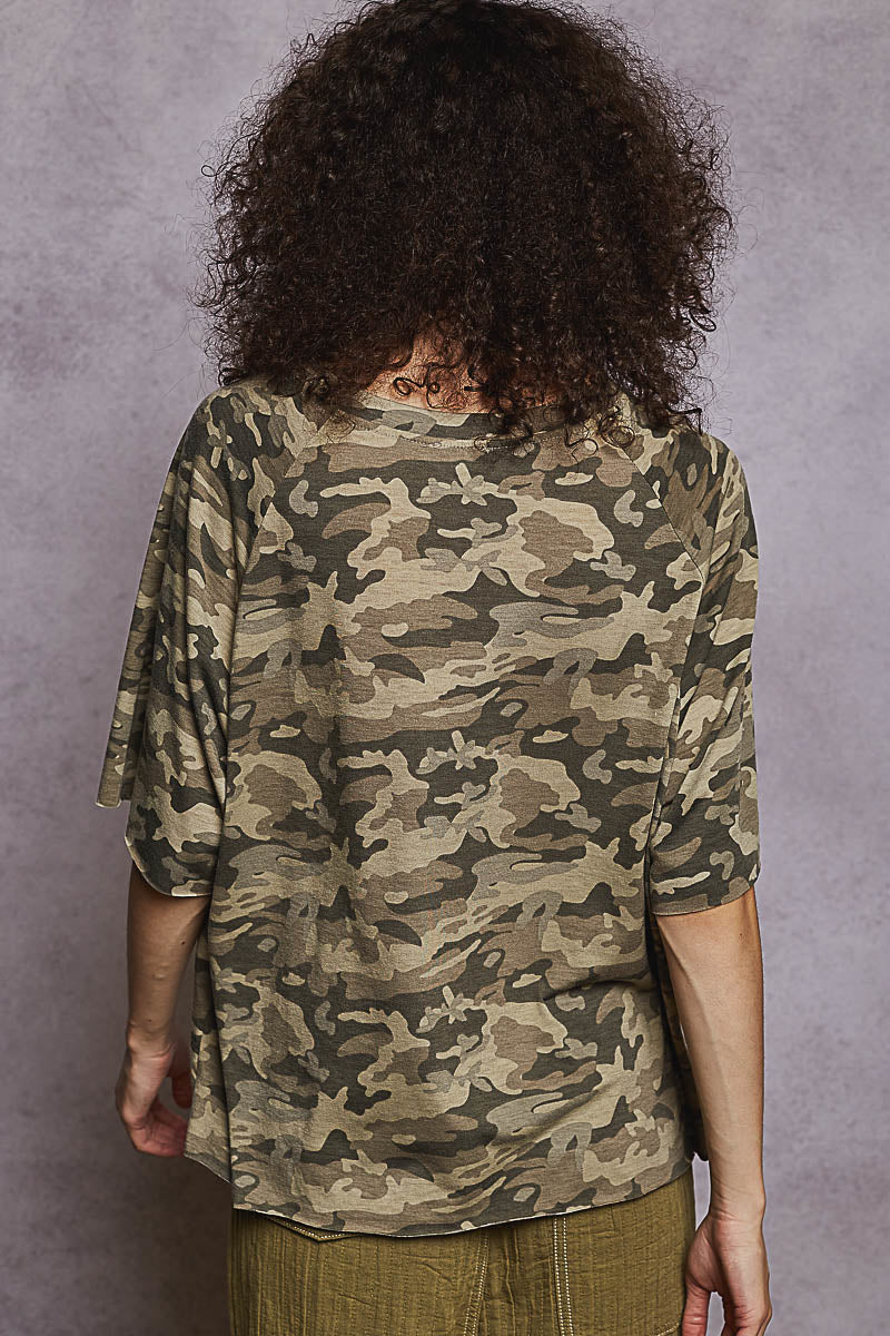 POL Vintage Washed Short Sleeve-Tops-Krush Kandy, Women's Online Fashion Boutique Located in Phoenix, Arizona (Scottsdale Area)