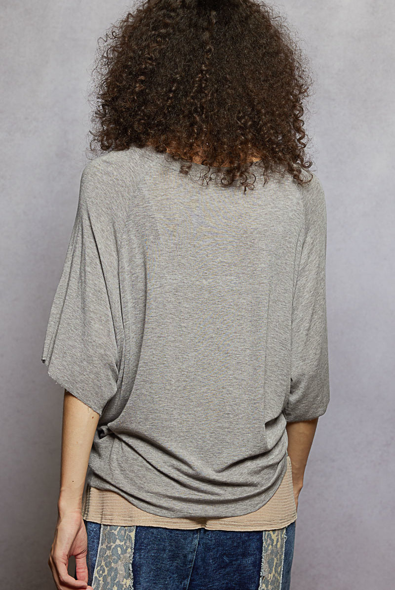 POL Vintage Washed Short Sleeve-Tops-Krush Kandy, Women's Online Fashion Boutique Located in Phoenix, Arizona (Scottsdale Area)