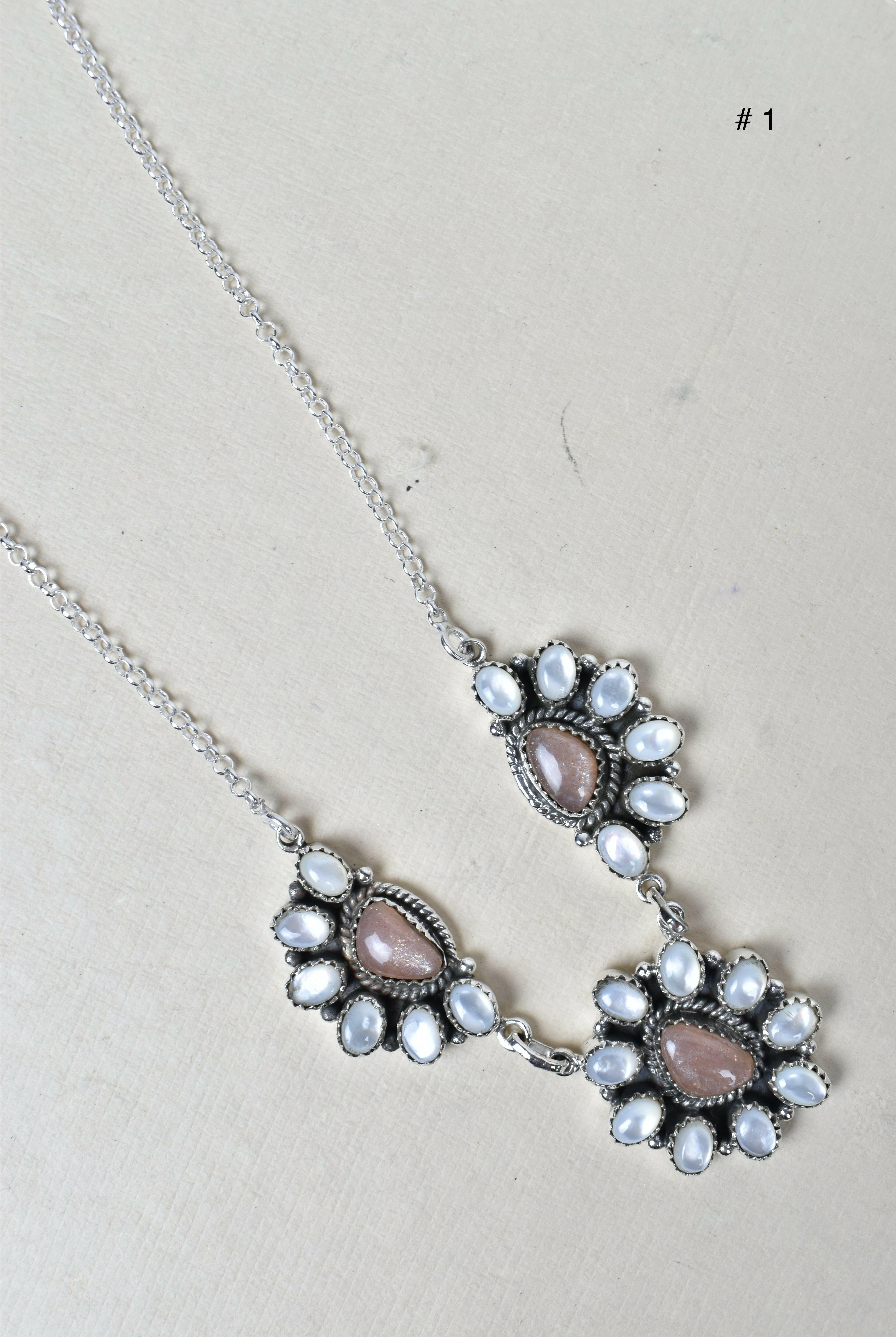 Everything Leads To You Blossom Necklace-Squash Blossom Necklaces-Krush Kandy, Women's Online Fashion Boutique Located in Phoenix, Arizona (Scottsdale Area)
