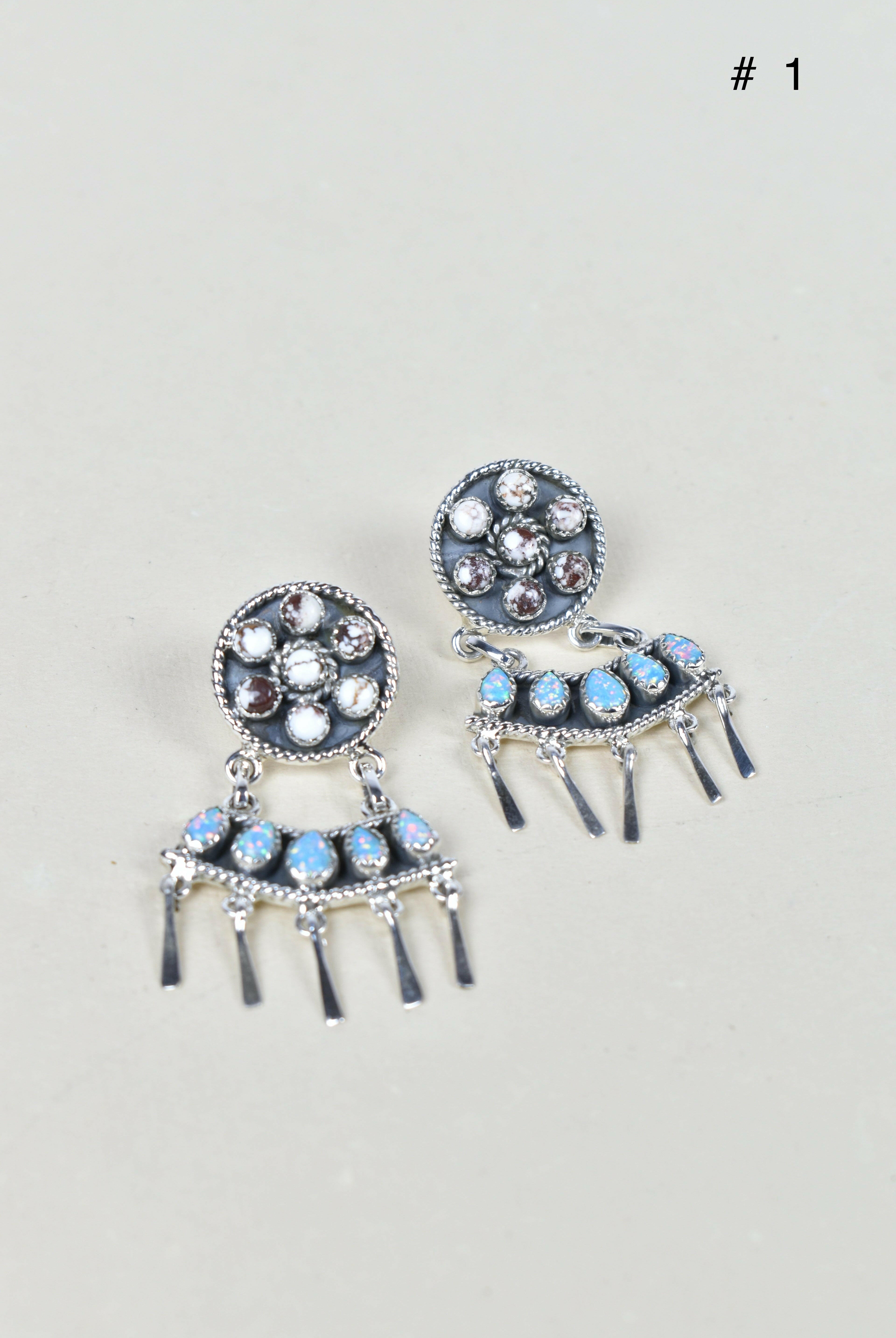 Give Em A Hand Jeweled Post Earrings-Stud Earrings-Krush Kandy, Women's Online Fashion Boutique Located in Phoenix, Arizona (Scottsdale Area)
