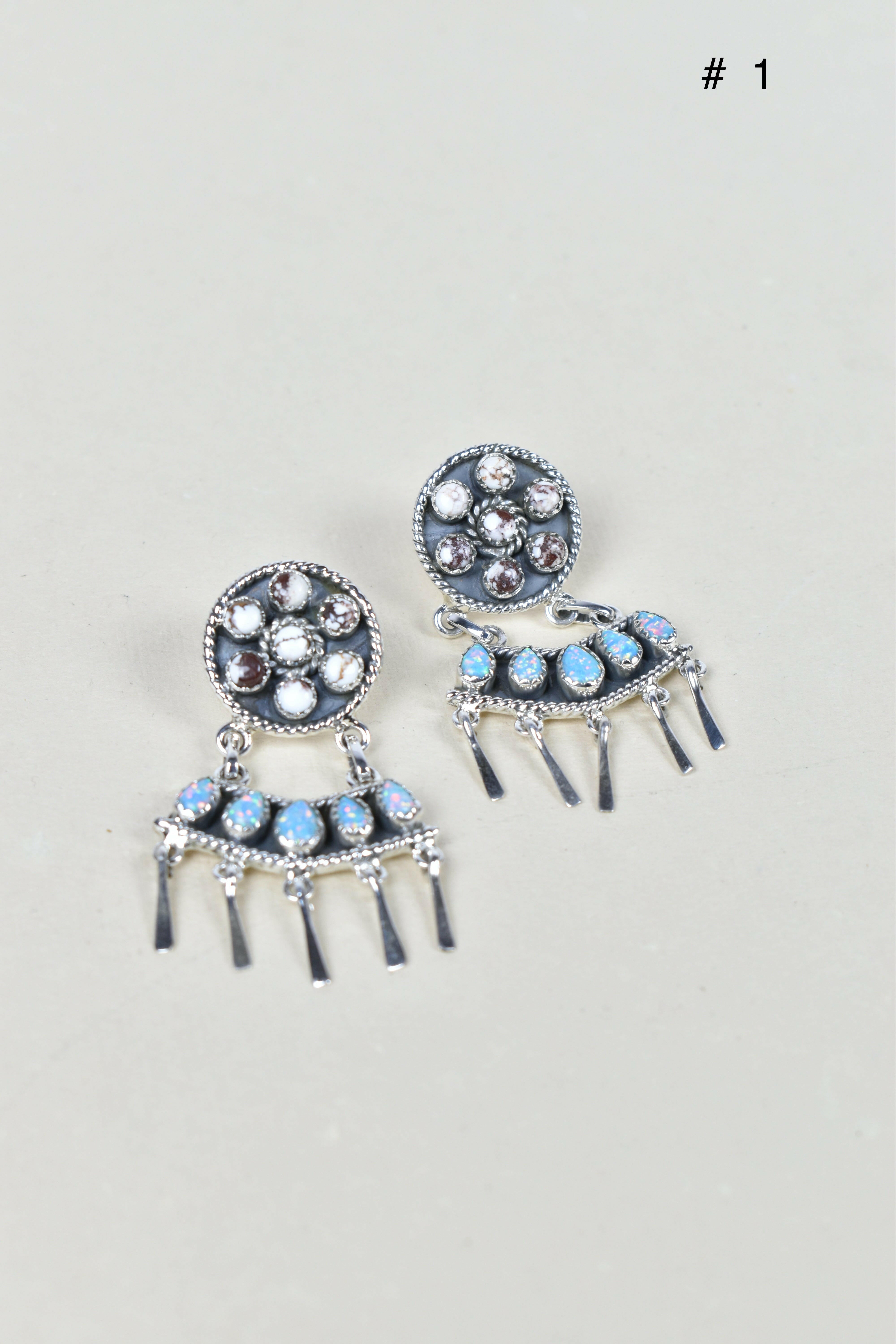 Give Em A Hand Jeweled Post Earrings-Stud Earrings-Krush Kandy, Women's Online Fashion Boutique Located in Phoenix, Arizona (Scottsdale Area)
