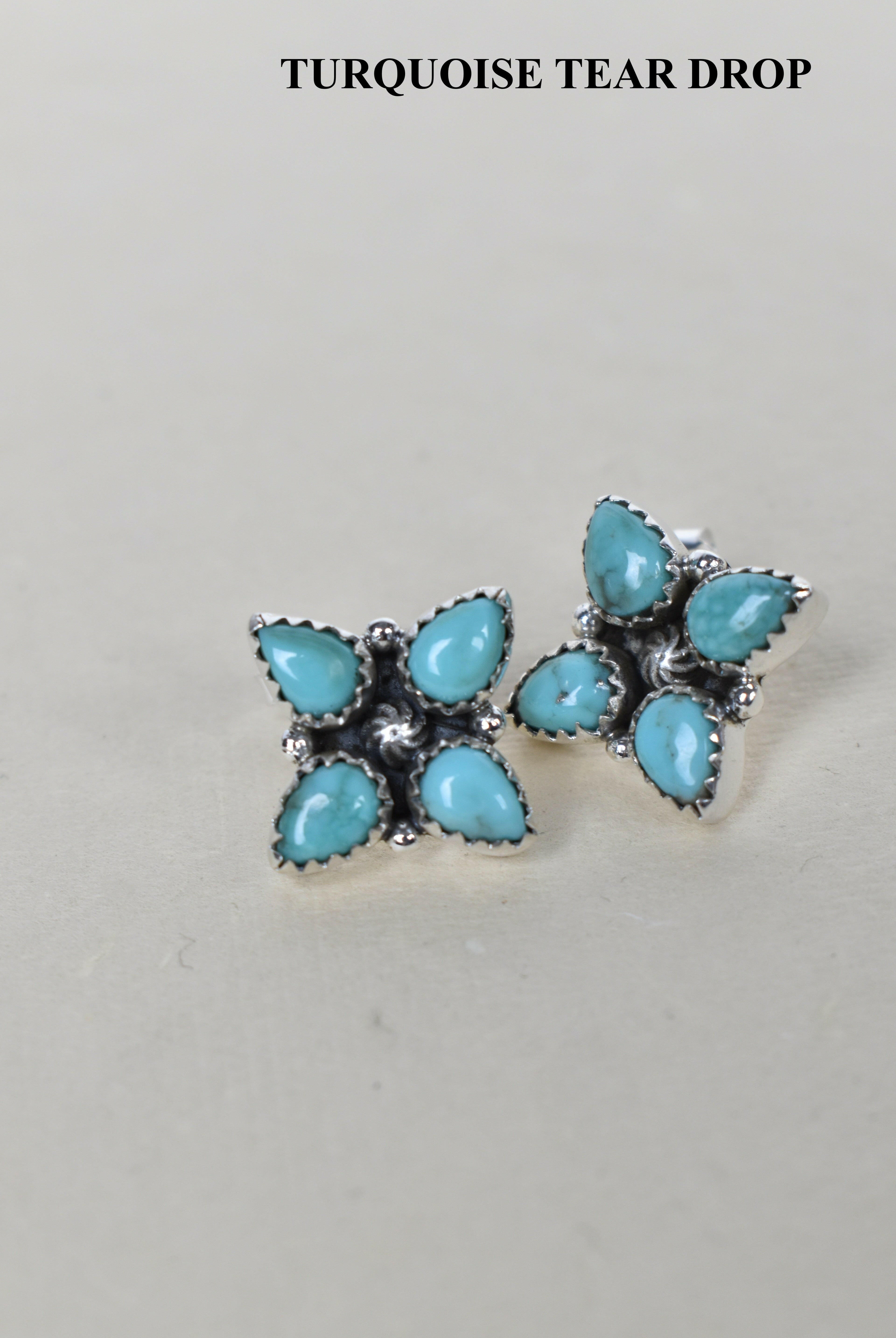 Shirley One of a Kind Stud Cluster Earrings-Stud Earrings-Krush Kandy, Women's Online Fashion Boutique Located in Phoenix, Arizona (Scottsdale Area)