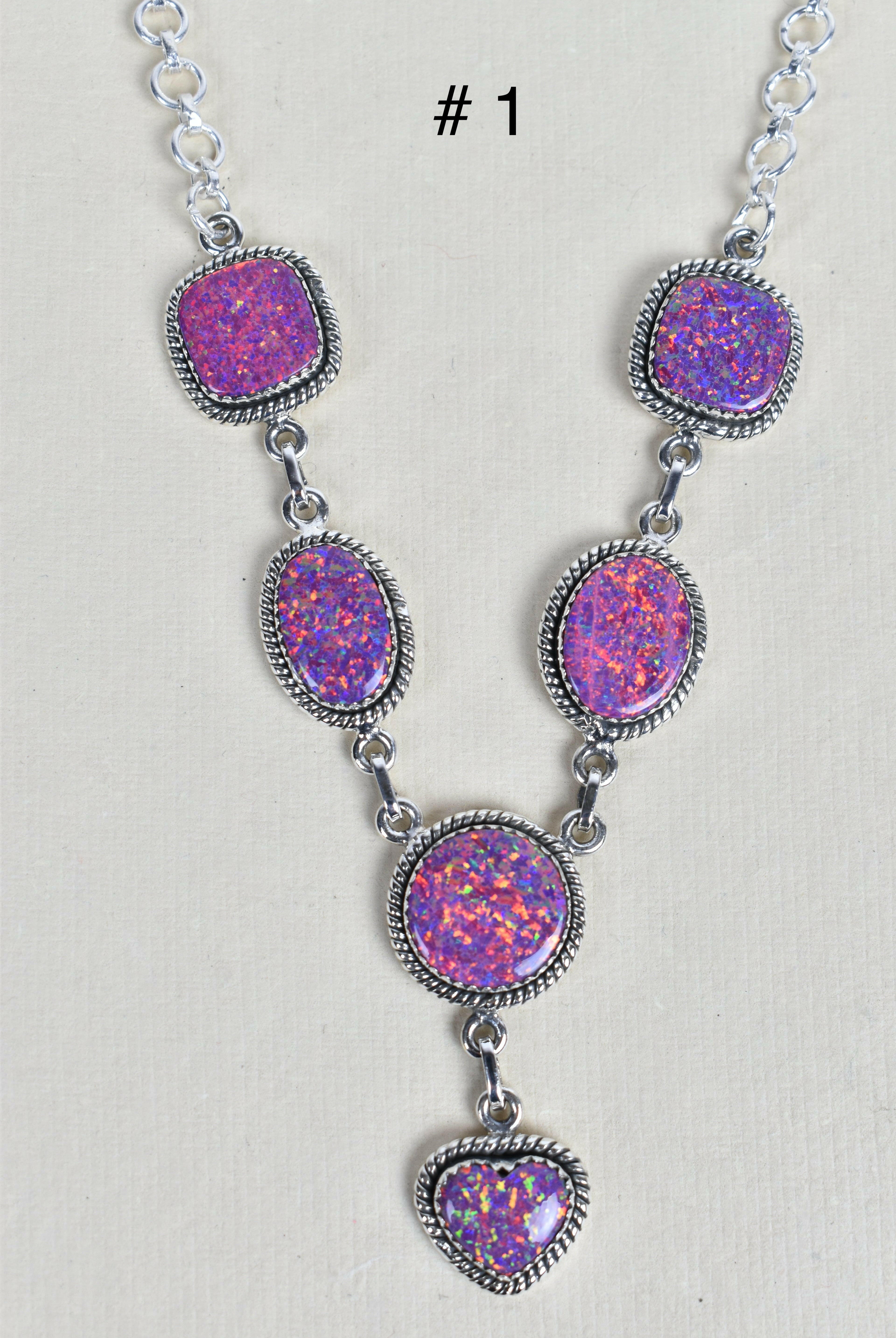 Sterling Silver Y Lariat Gemstone Necklace-Lariat and Y Necklaces-Krush Kandy, Women's Online Fashion Boutique Located in Phoenix, Arizona (Scottsdale Area)