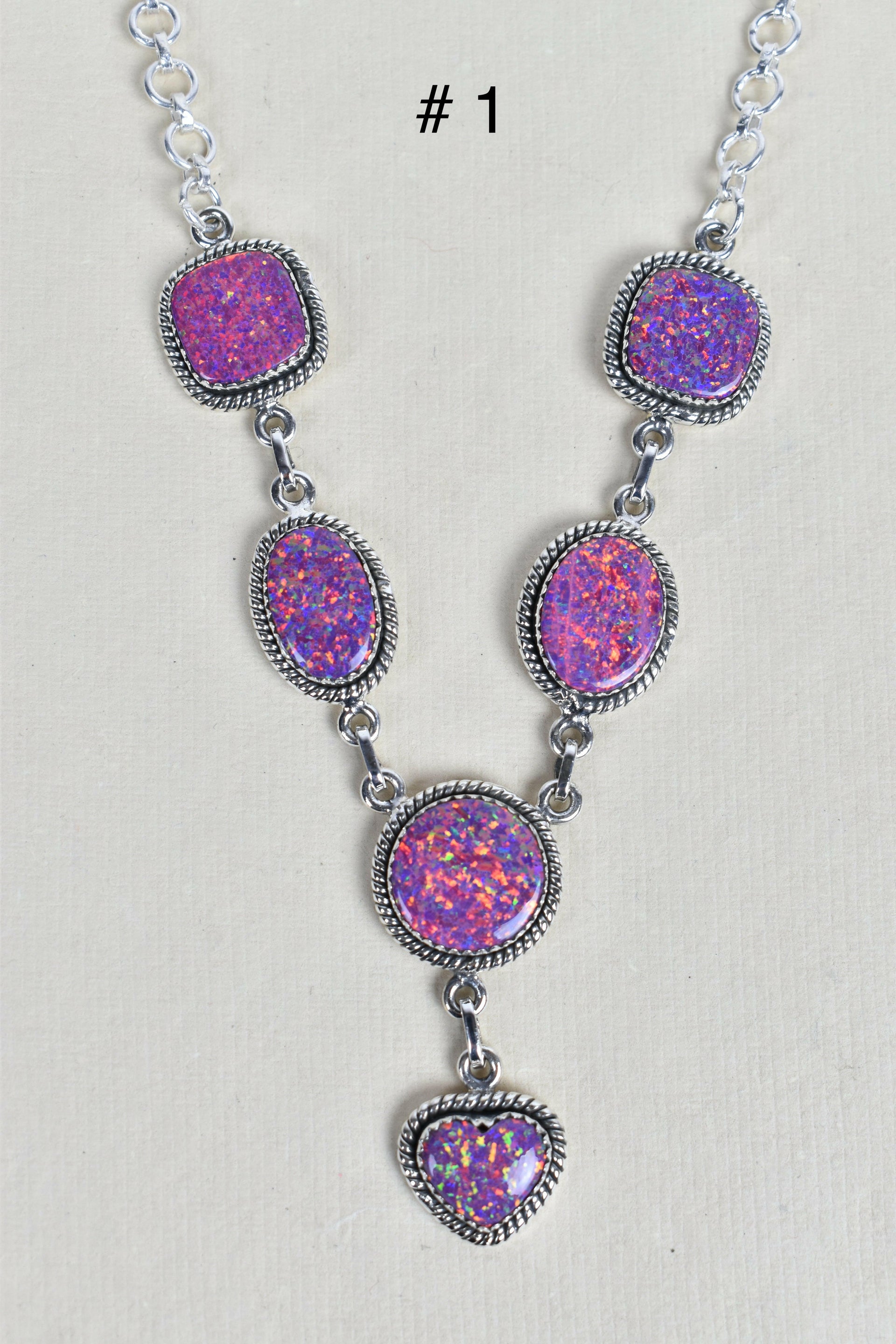 Sterling Silver Y Lariat Gemstone Necklace-Lariat and Y Necklaces-Krush Kandy, Women's Online Fashion Boutique Located in Phoenix, Arizona (Scottsdale Area)