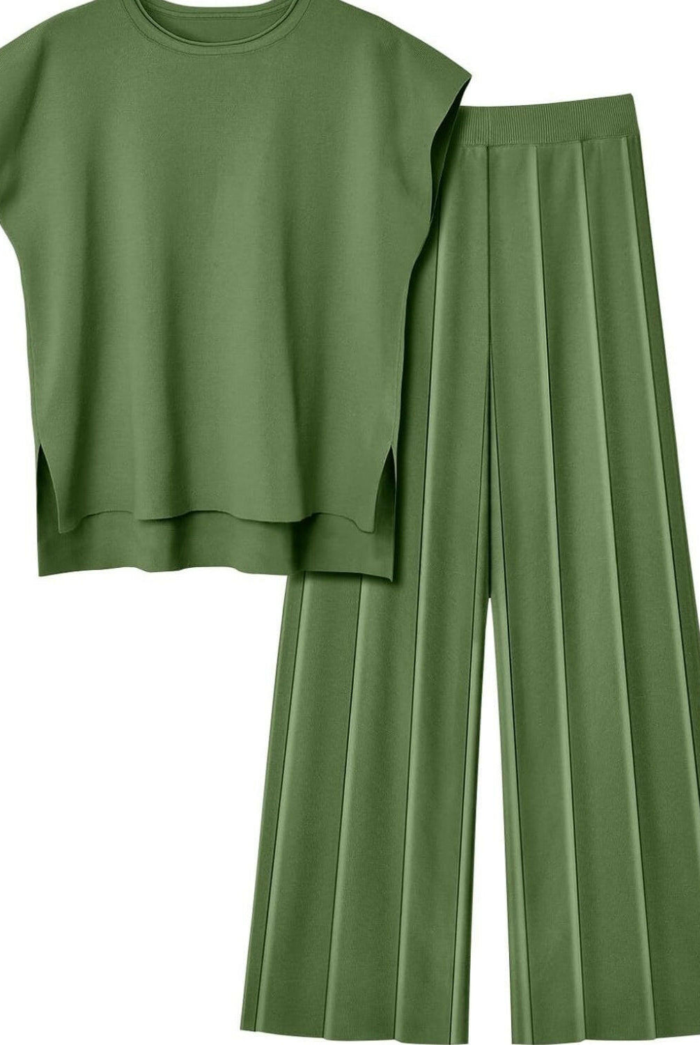 Best of Both Worlds Top and Pants Knit Set-Pants-Krush Kandy, Women's Online Fashion Boutique Located in Phoenix, Arizona (Scottsdale Area)