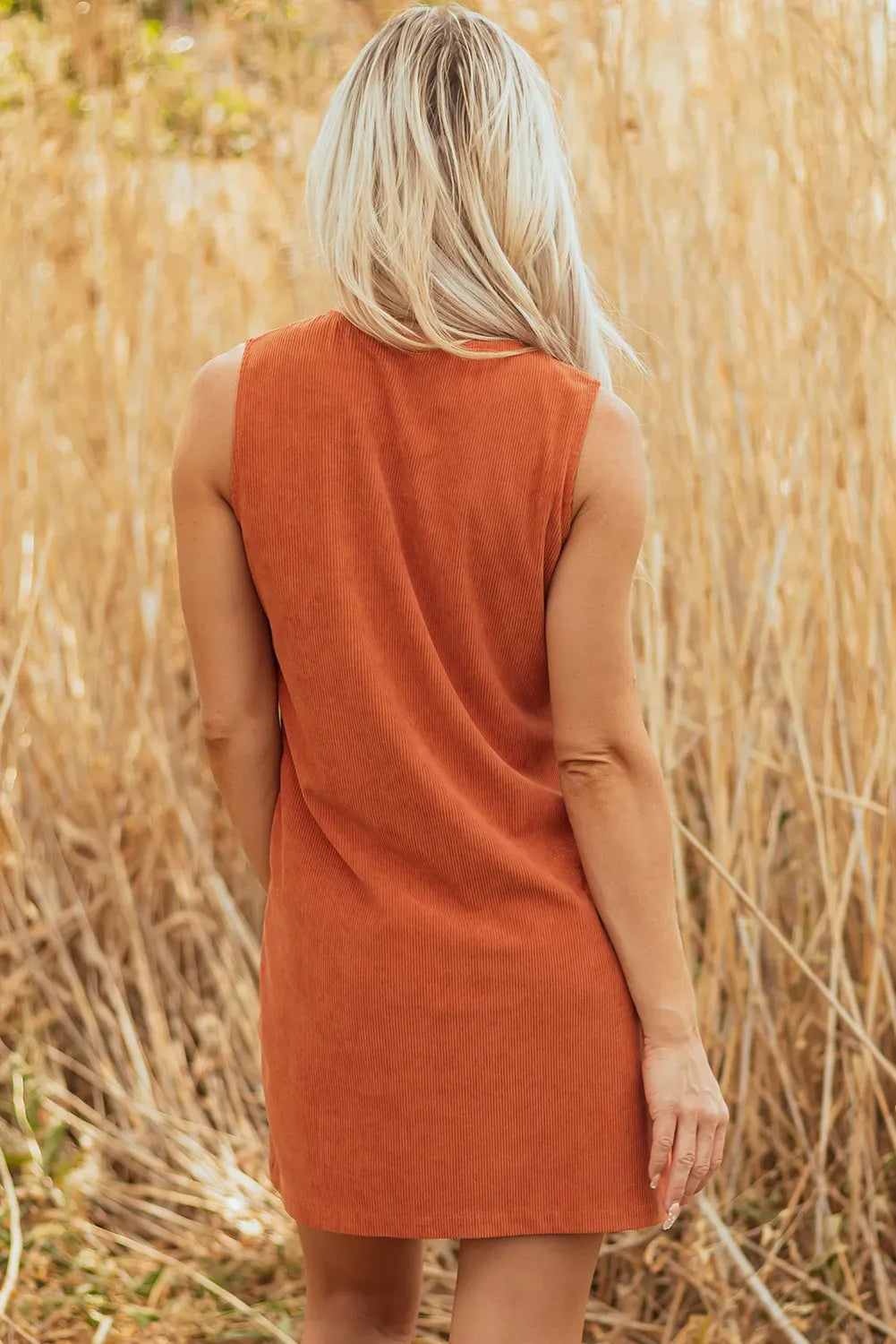 Embroidered Pocket Corduroy Mini Dress-Dresses-Krush Kandy, Women's Online Fashion Boutique Located in Phoenix, Arizona (Scottsdale Area)