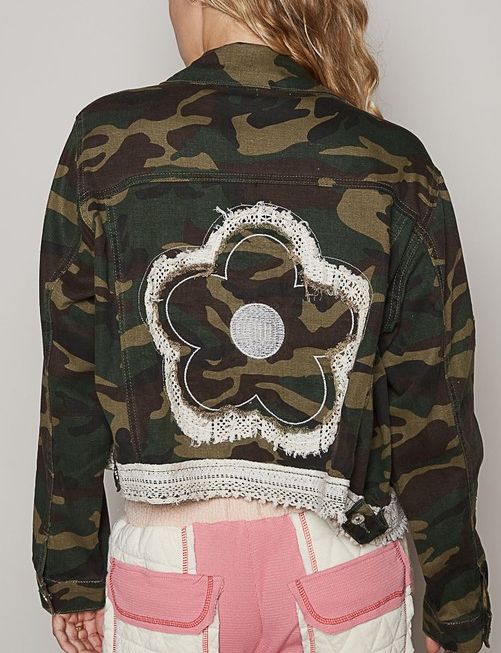 Vintage POL embroidered Jacket-Jackets-Krush Kandy, Women's Online Fashion Boutique Located in Phoenix, Arizona (Scottsdale Area)