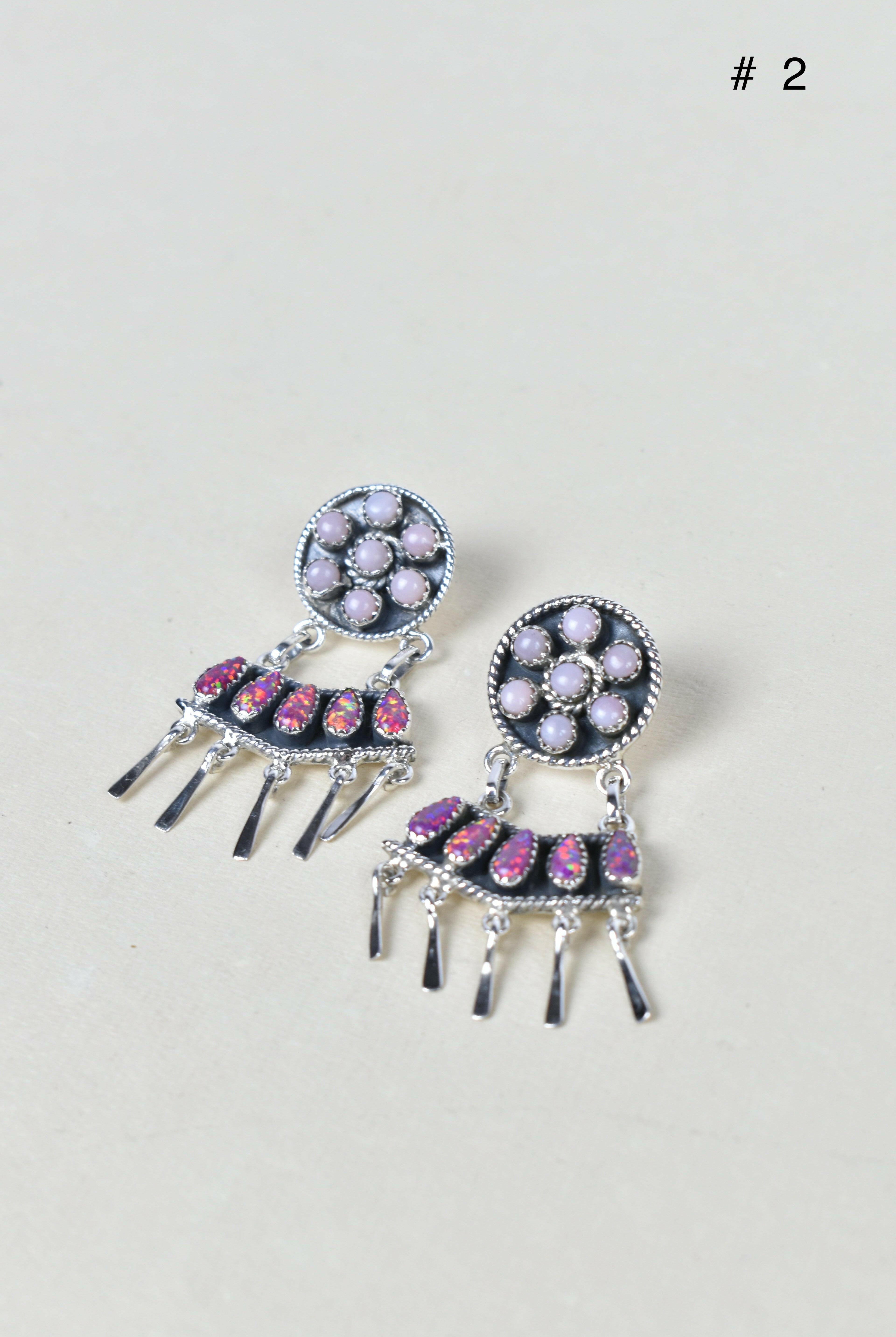 Give Em A Hand Jeweled Post Earrings-Stud Earrings-Krush Kandy, Women's Online Fashion Boutique Located in Phoenix, Arizona (Scottsdale Area)