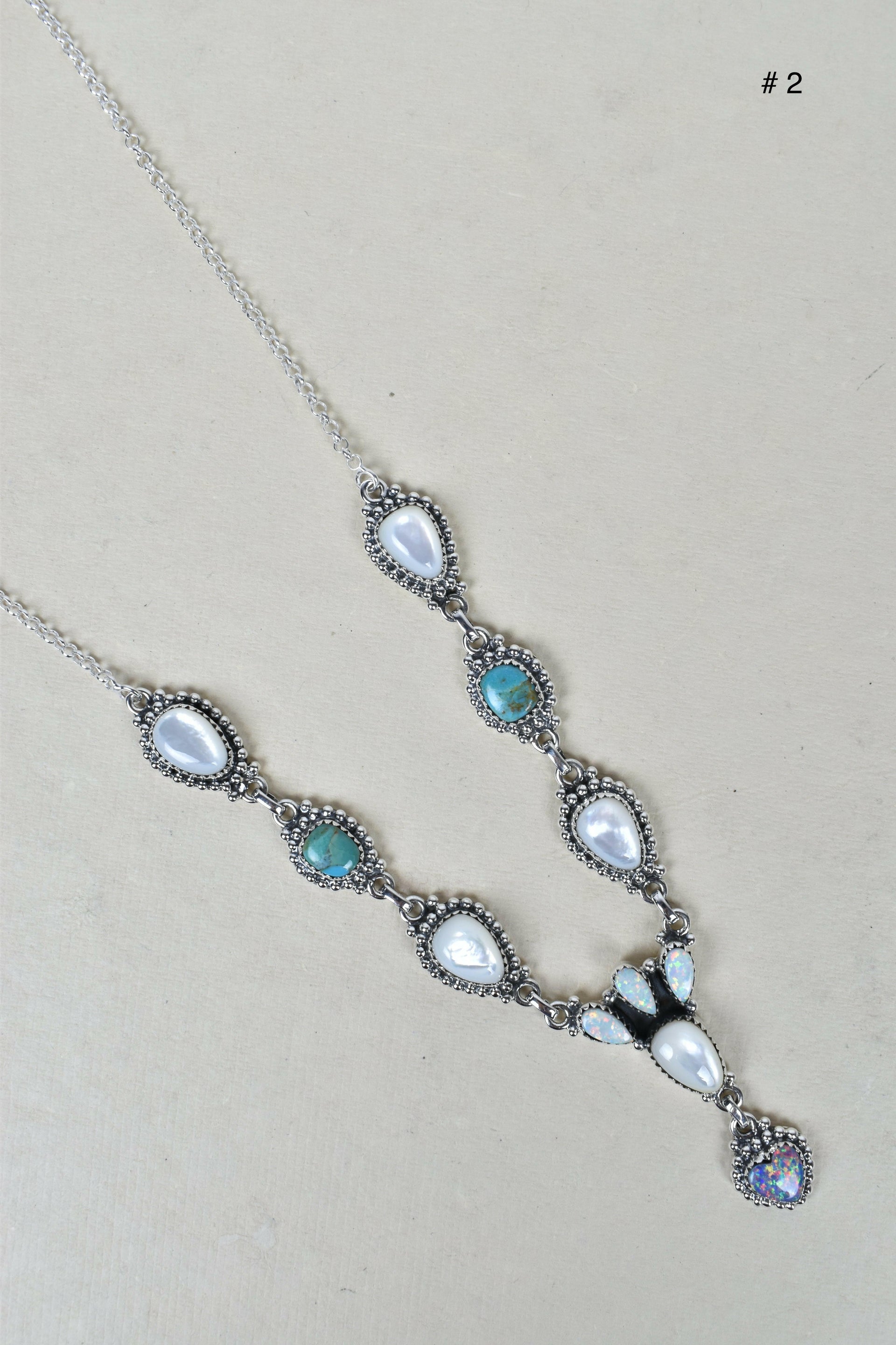 The Ethereal Elegance Sterling Silver Necklace-Lariat and Y Necklaces-Krush Kandy, Women's Online Fashion Boutique Located in Phoenix, Arizona (Scottsdale Area)